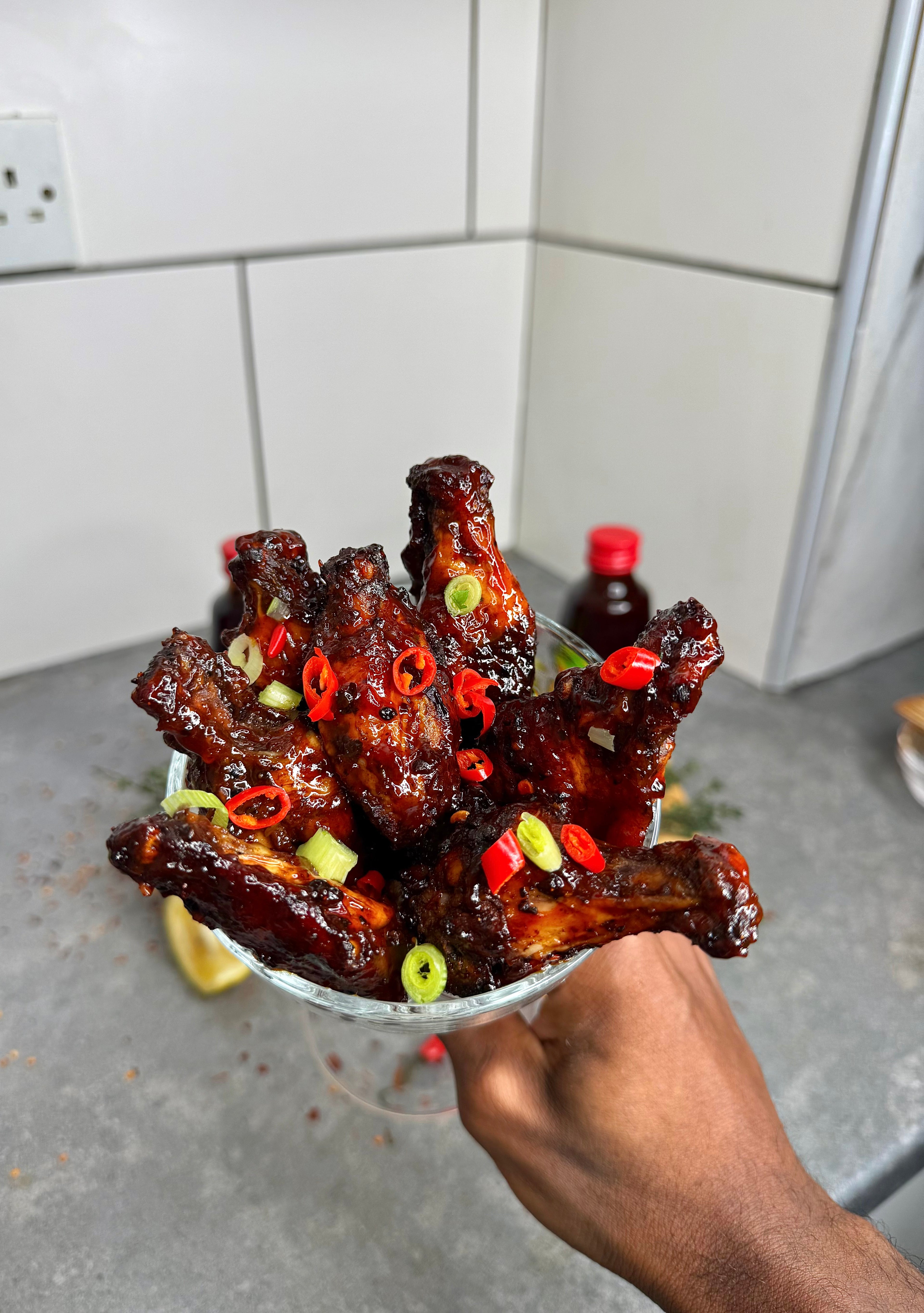 Jamaican Jerk Magnum Wings