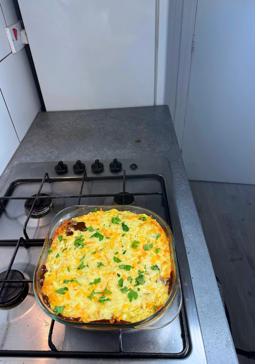 Jamaican Kidney Shepherd’s Pie