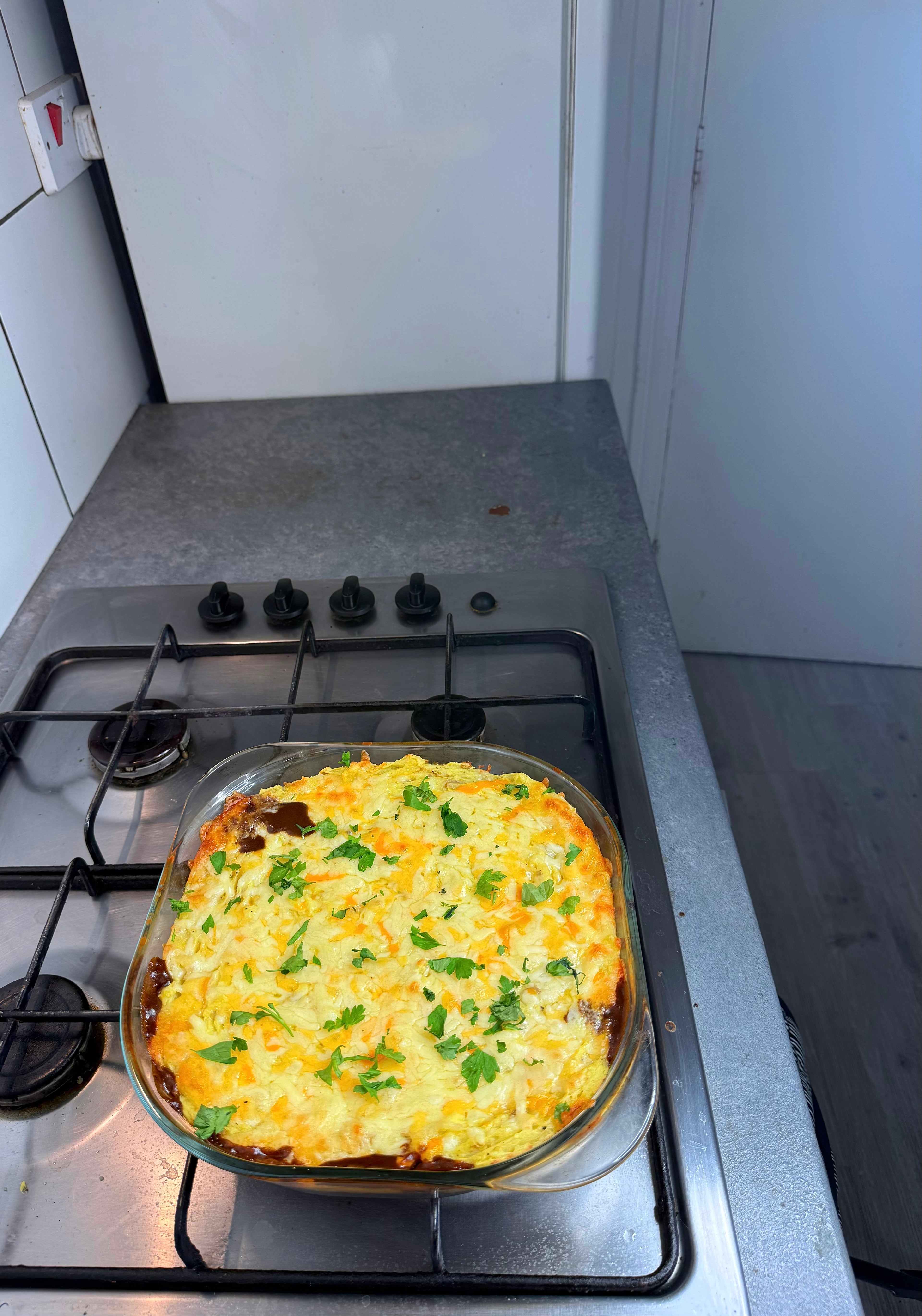 Jamaican Kidney Shepherd’s Pie