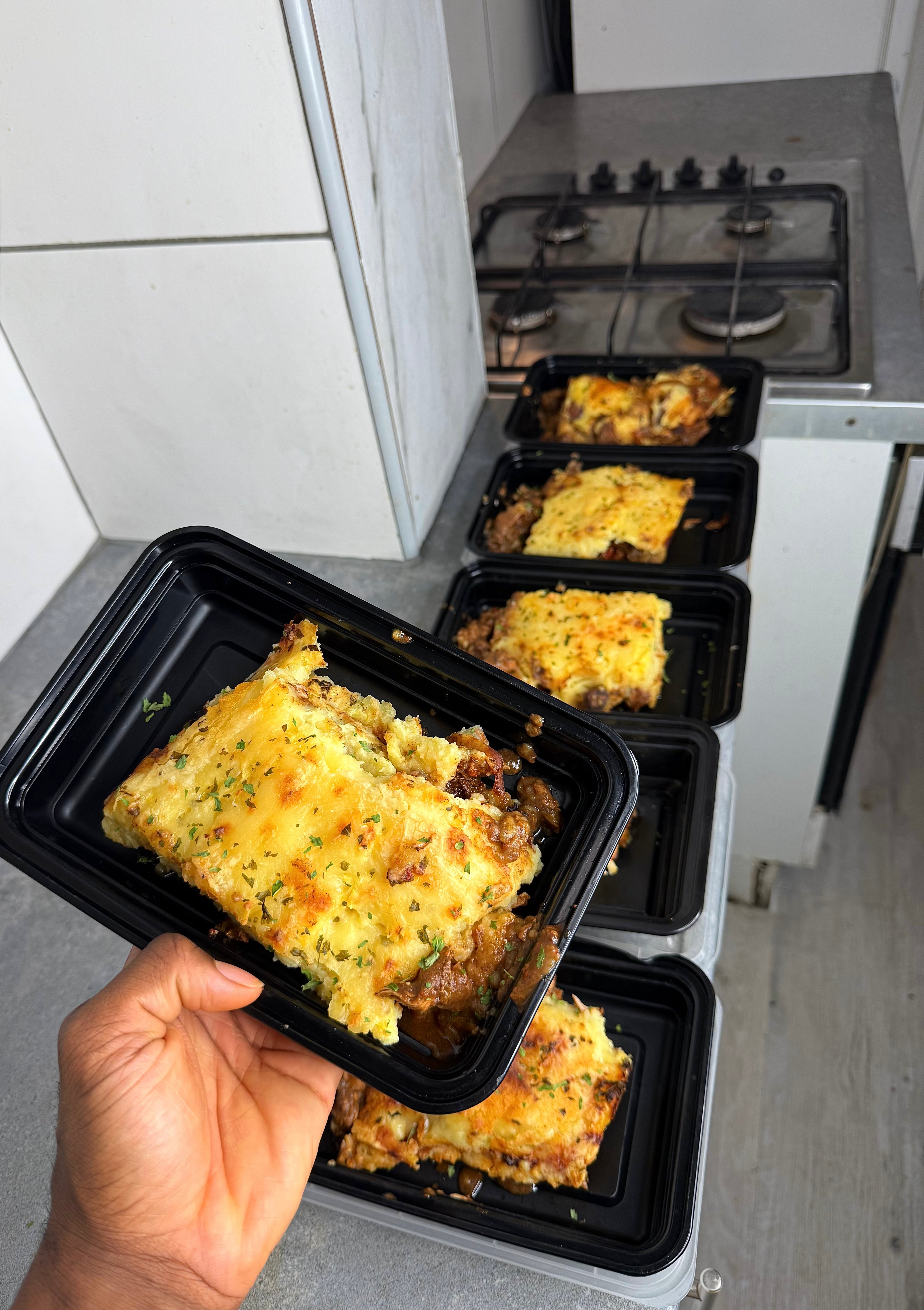 Jamaican Brown Stew Chicken Shepherd's Pie