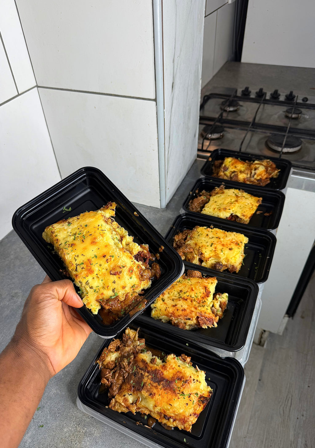 Jamaican Brown Stew Chicken Shepherd's Pie