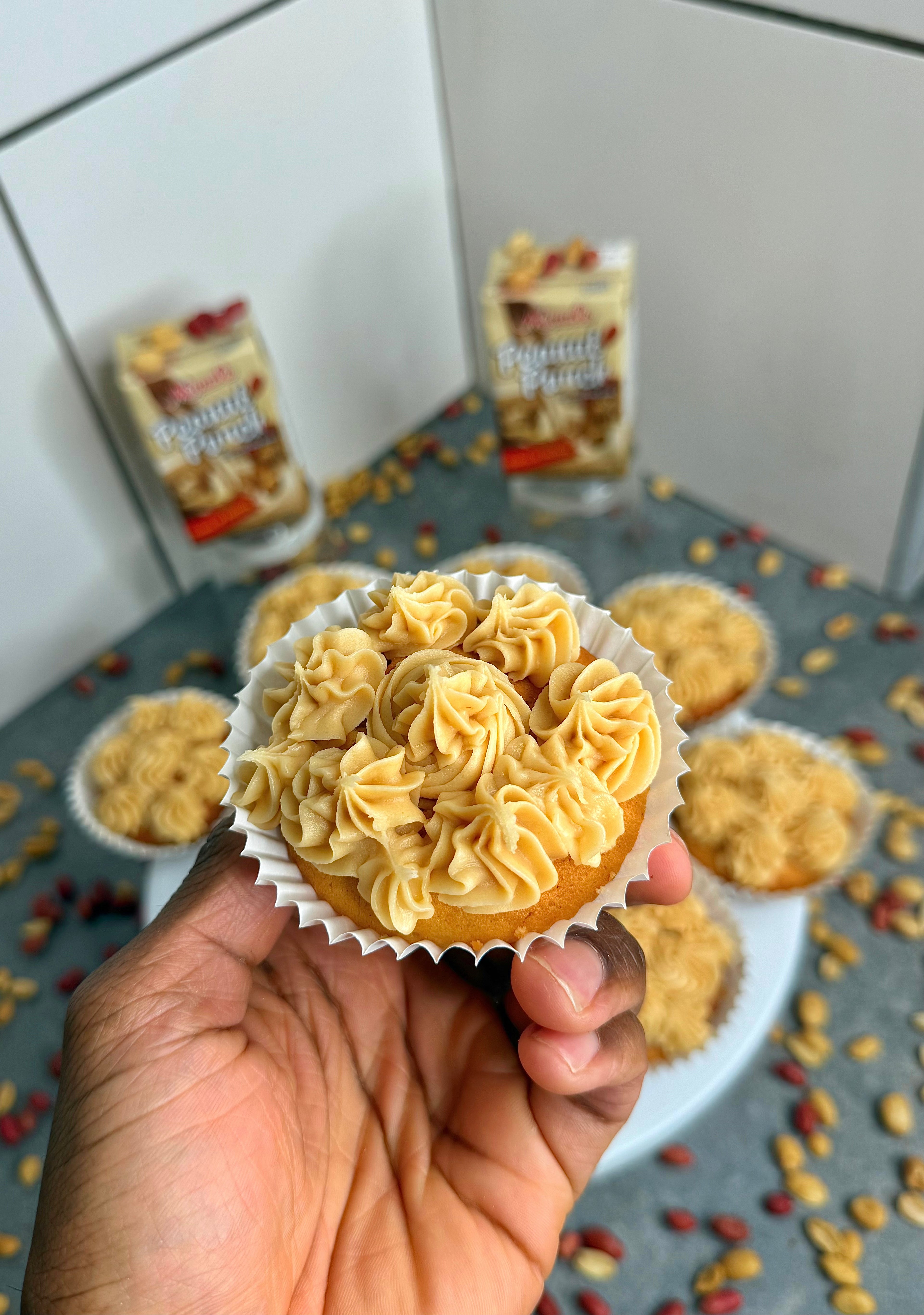 Jamaican Peanut Punch Cupcakes