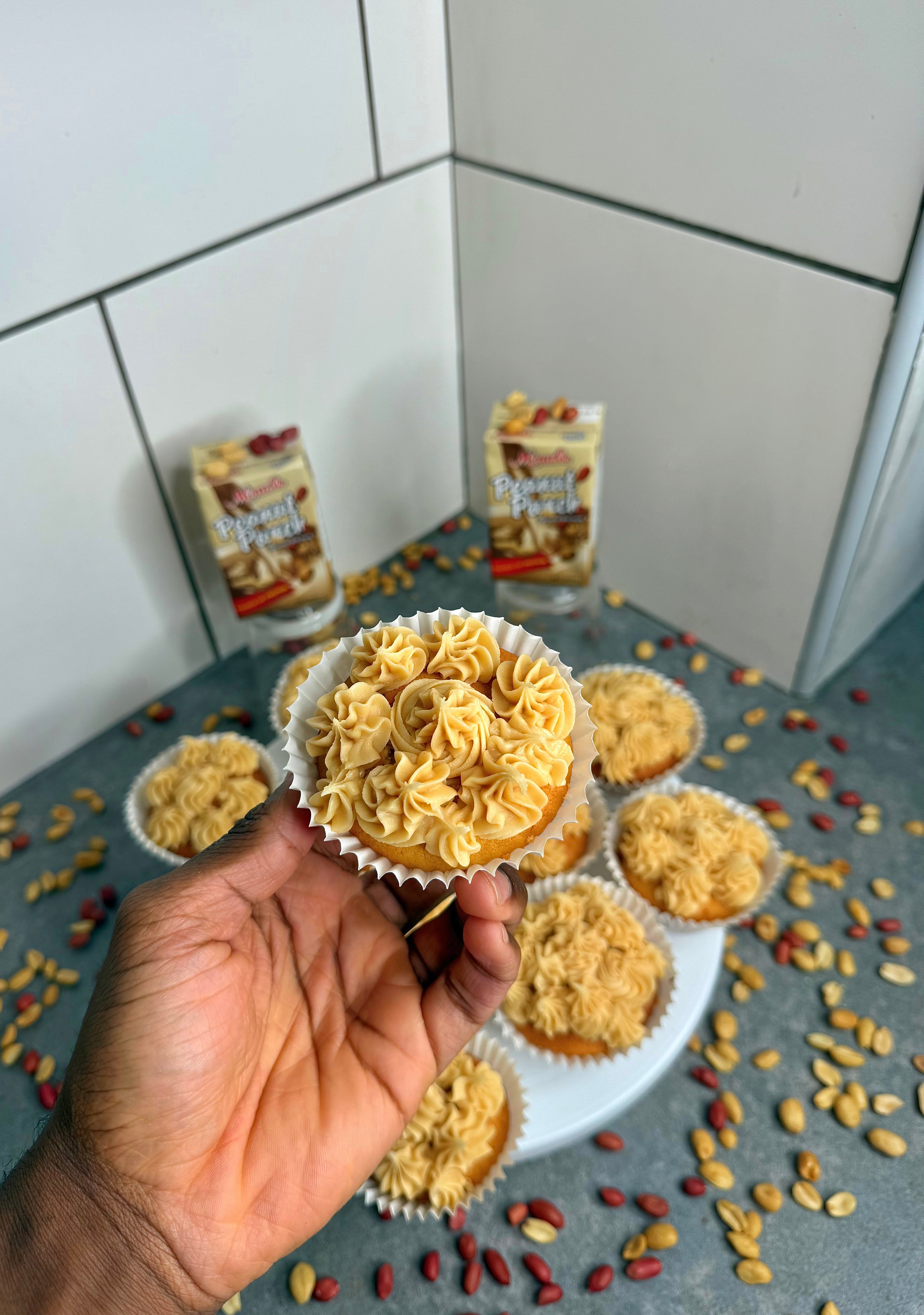 Jamaican Peanut Punch Cupcakes
