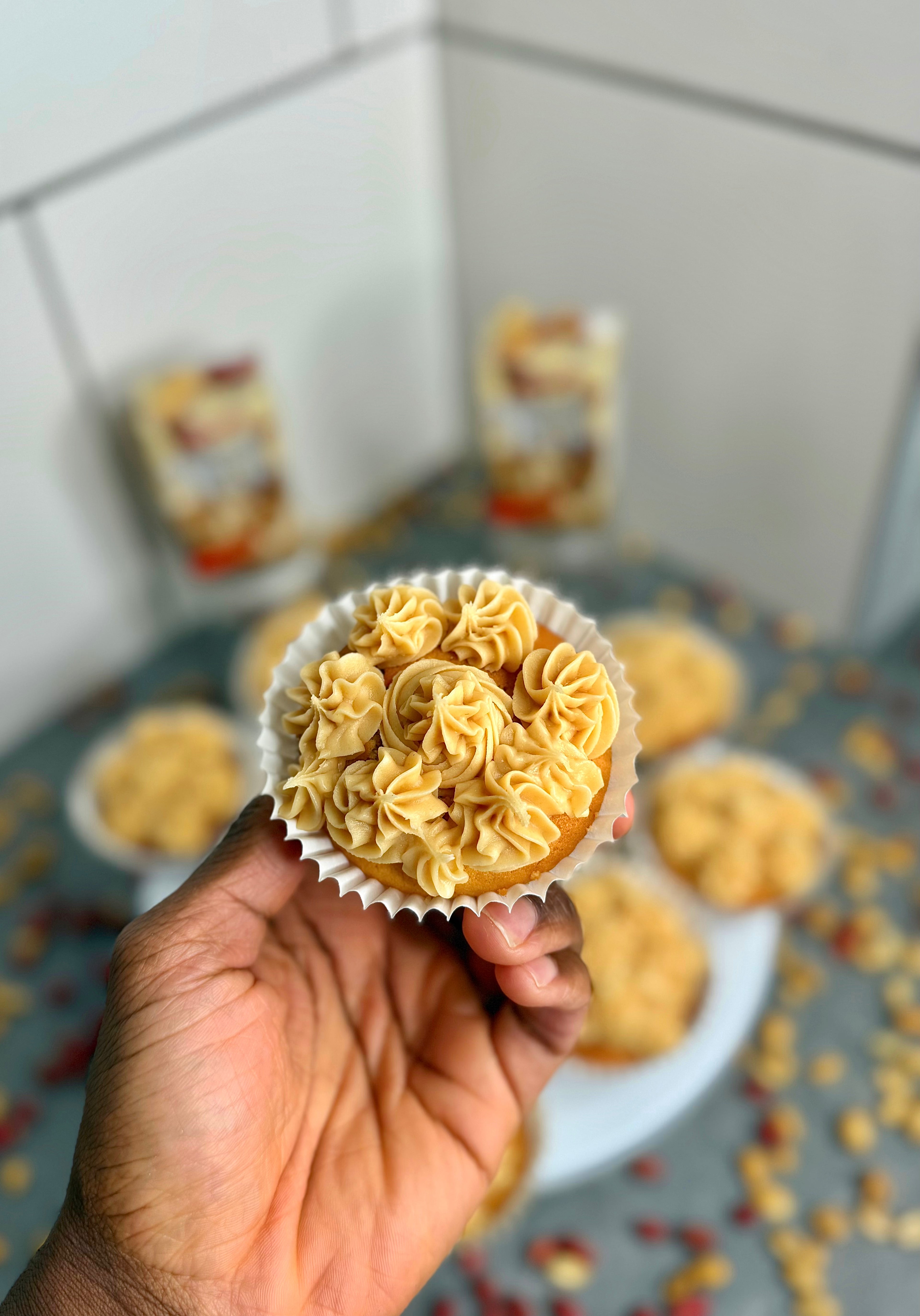 Jamaican Peanut Punch Cupcakes