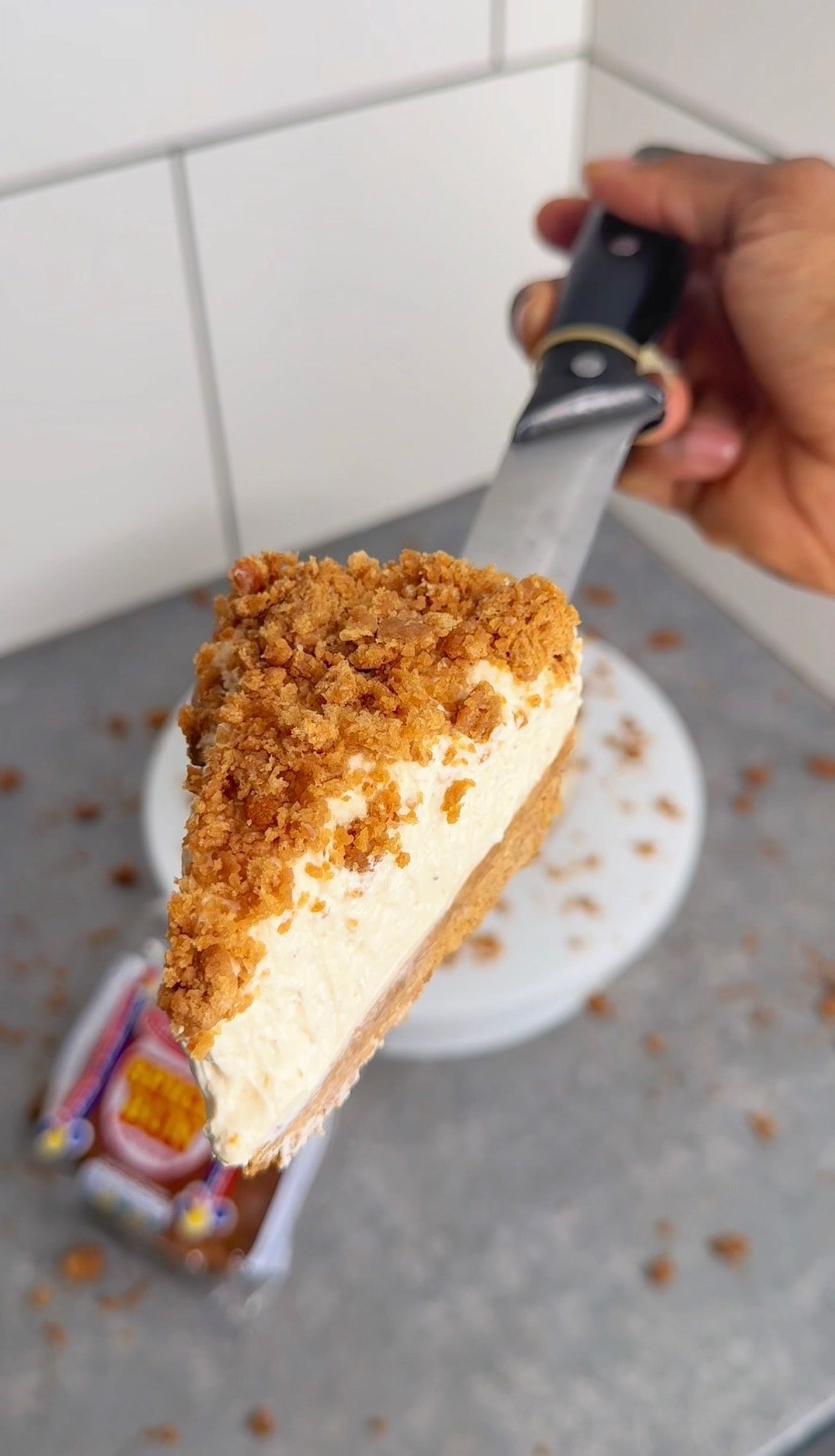 Jamaican Spice Bun Cheesecake