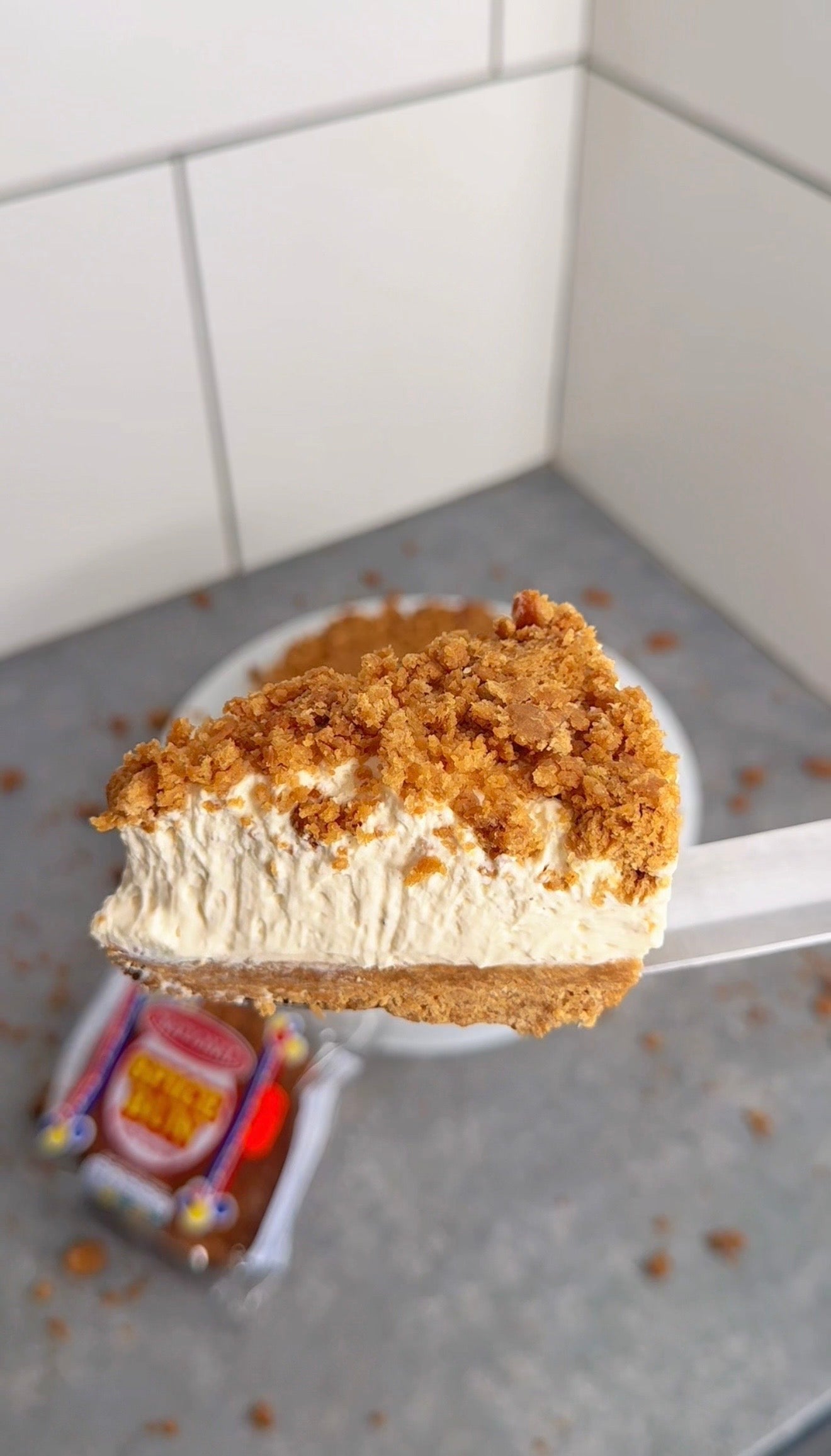 Jamaican Spice Bun Cheesecake