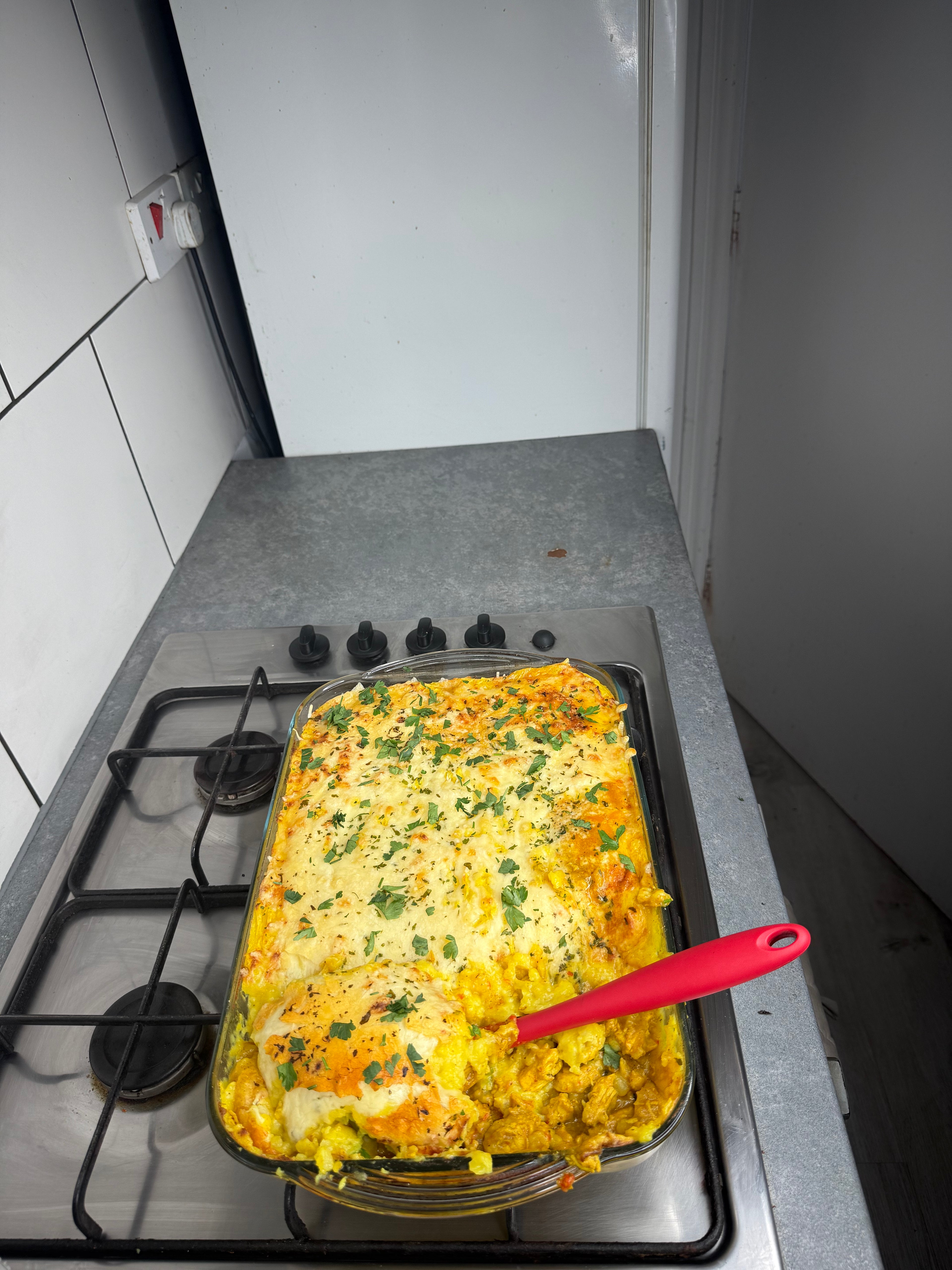 Jamaican Curry Chicken Shepherd’s Pie