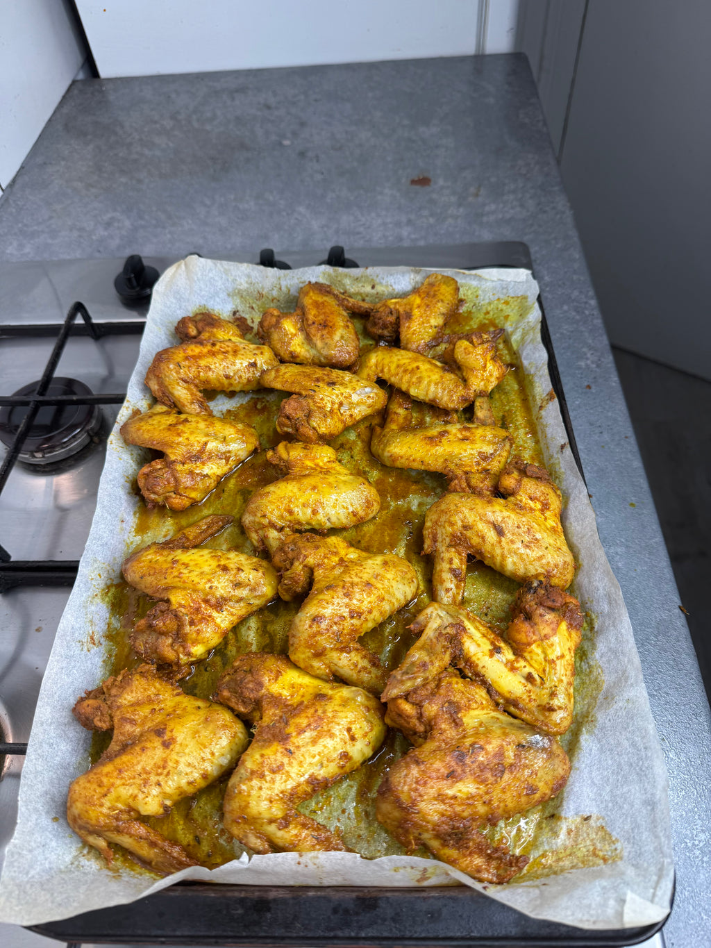 Jamaican Curry Wings
