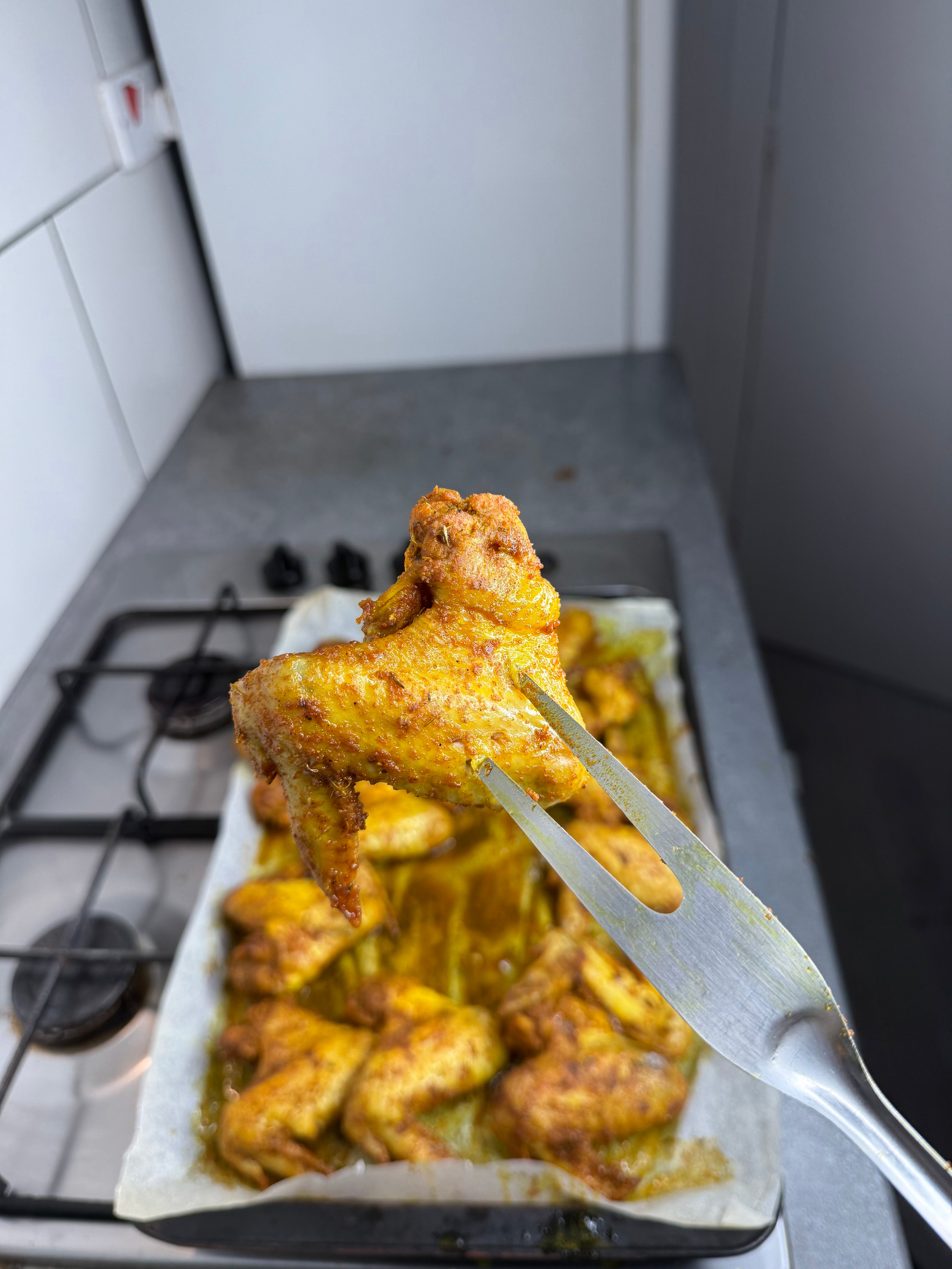 Jamaican Curry Wings