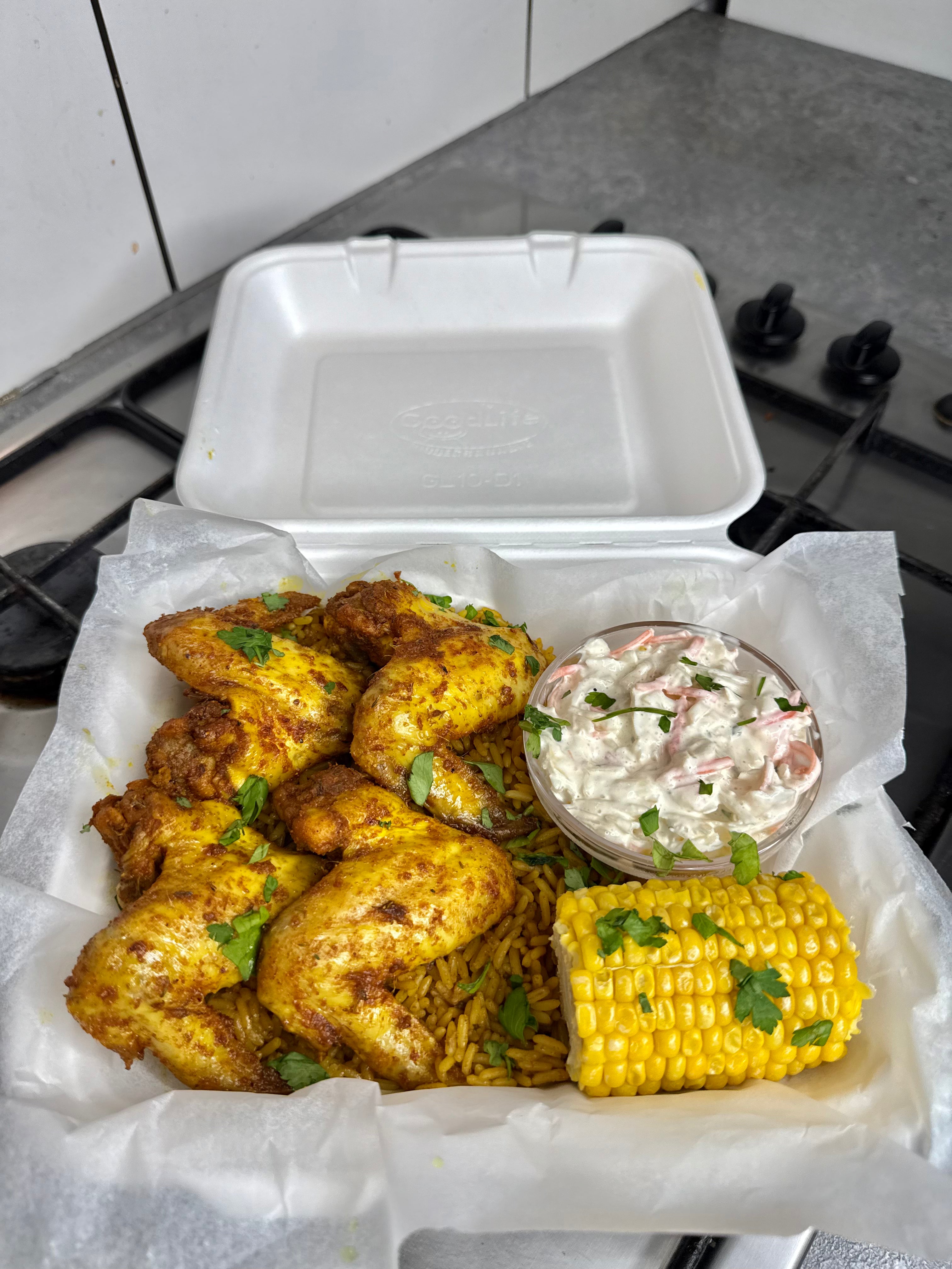Jamaican Curry Wings