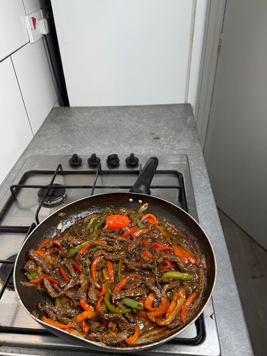 Jamaican Pepper Steak