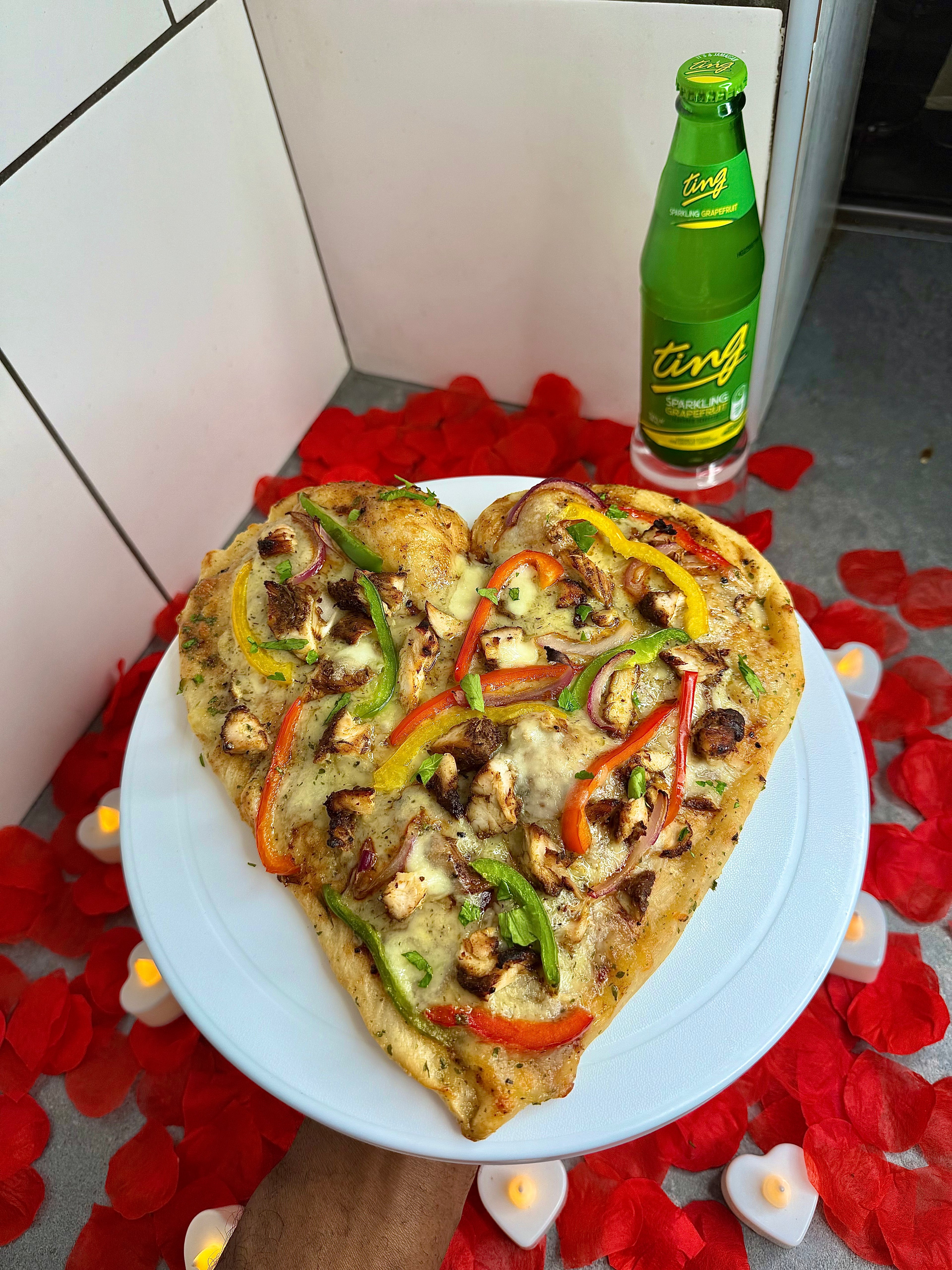 Jamaican Jerk Chicken Pizza