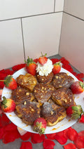 Jamaican Plantain French Toast w/Rum Syrup