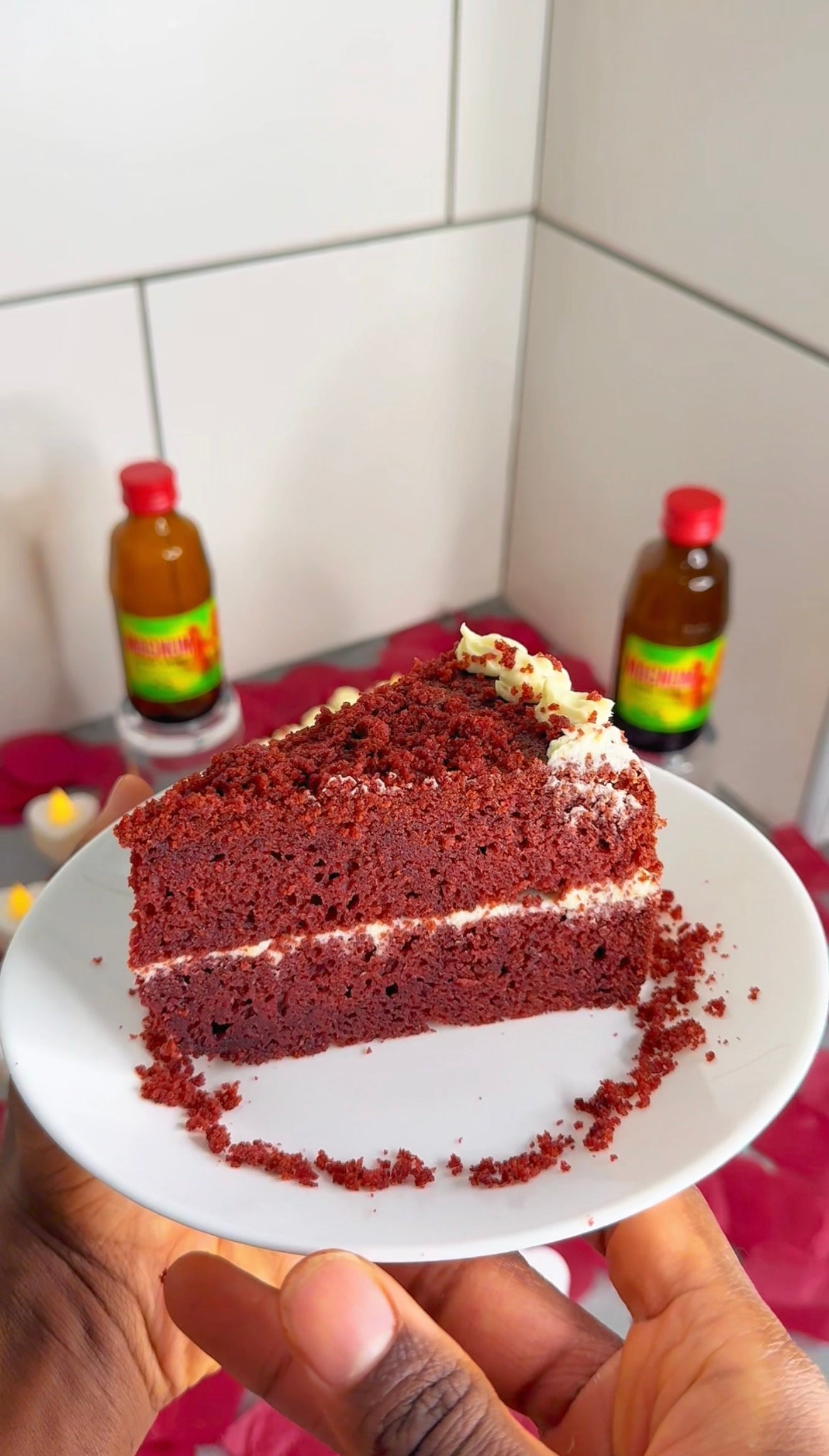Jamaican Magnum Red Velvet Cake