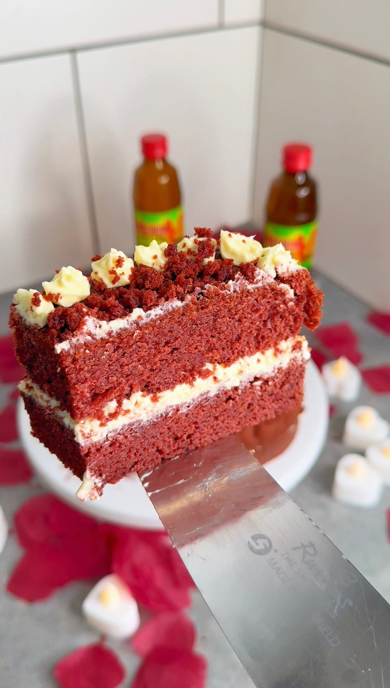 Jamaican Magnum Red Velvet Cake