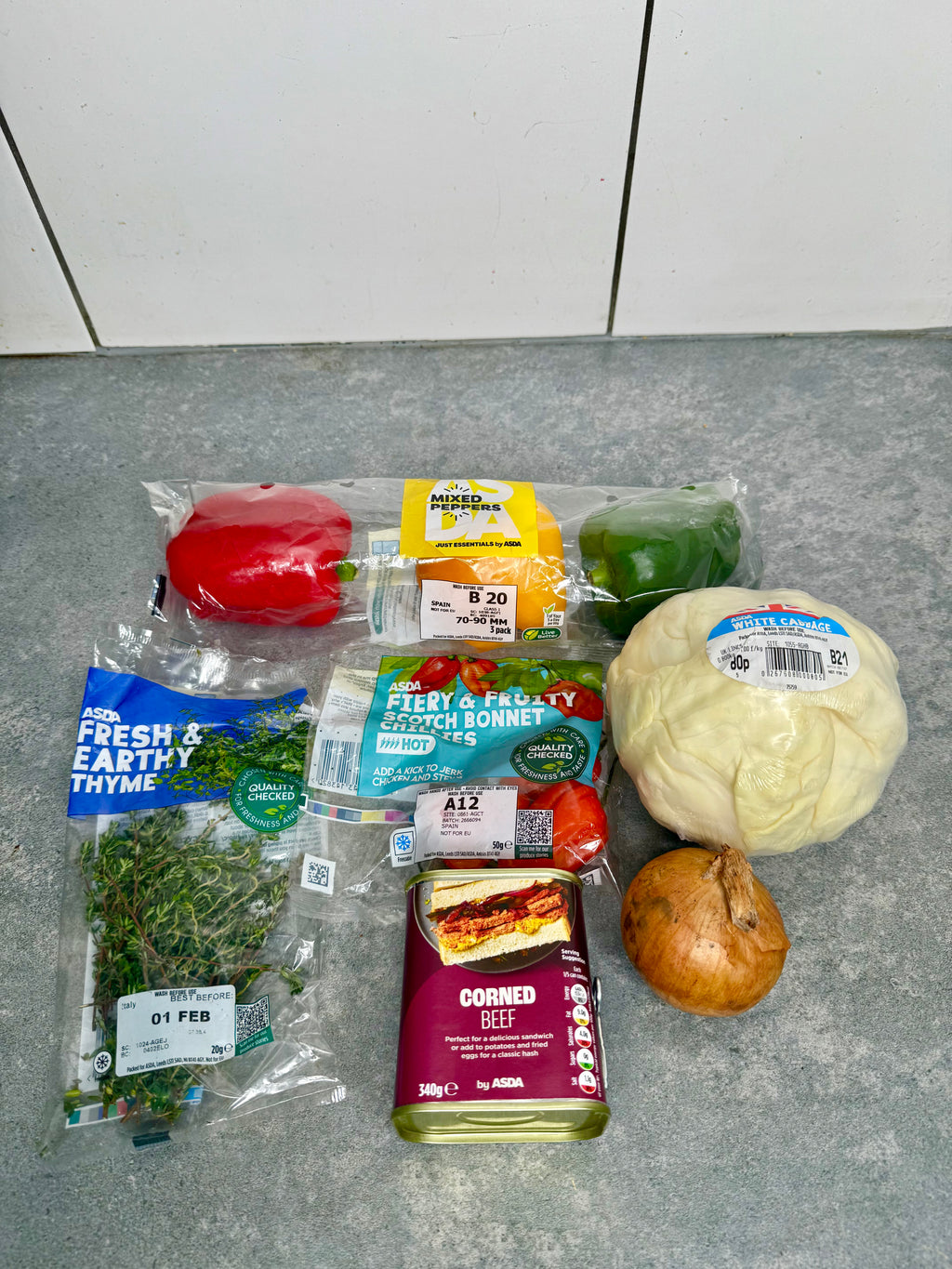 Jamaican Corn Beef & Cabbage