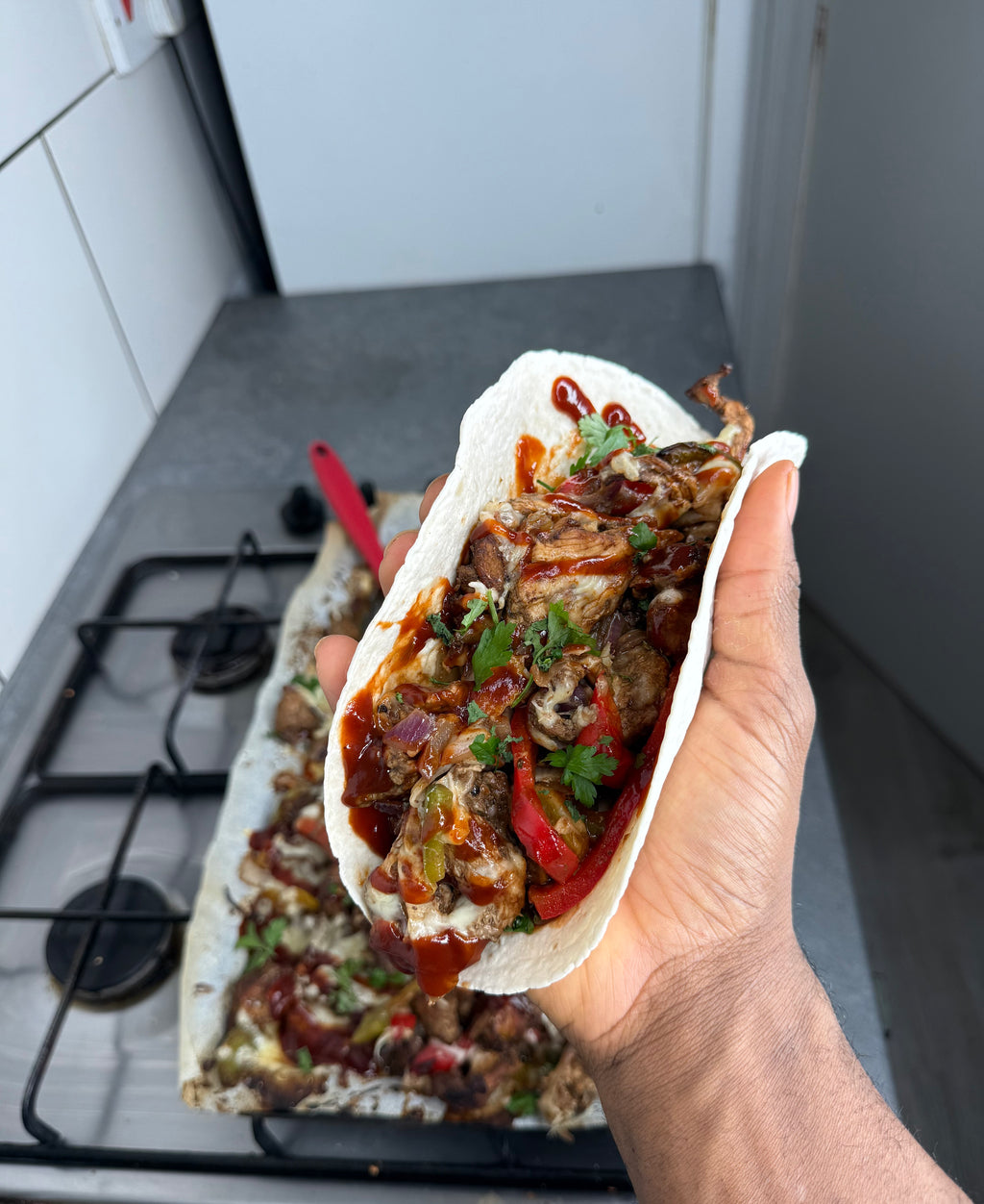 One Pan Jerk Chicken Fajita