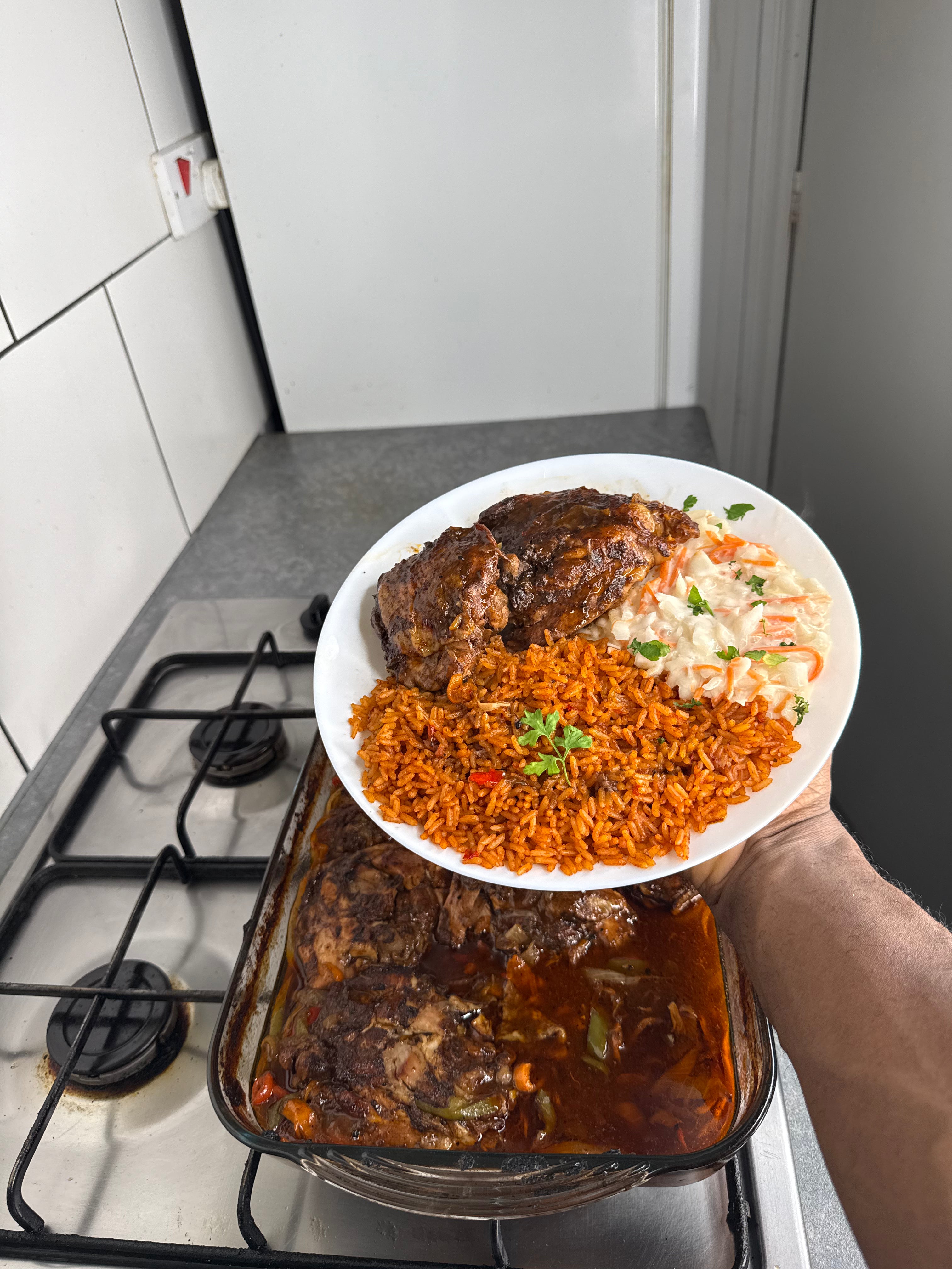 Jamaican Baked Chicken Thighs