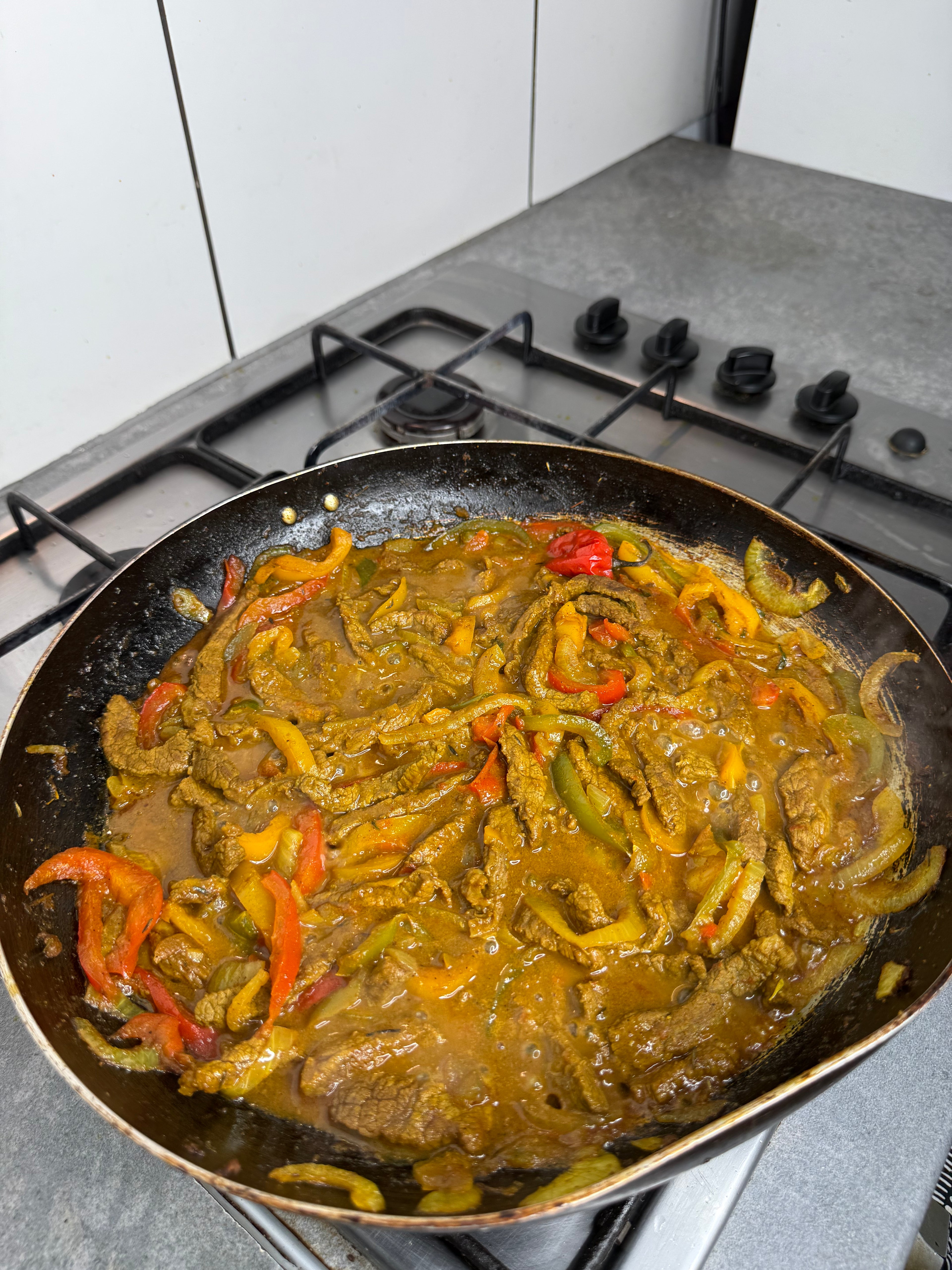 Jamaican Curry Steak