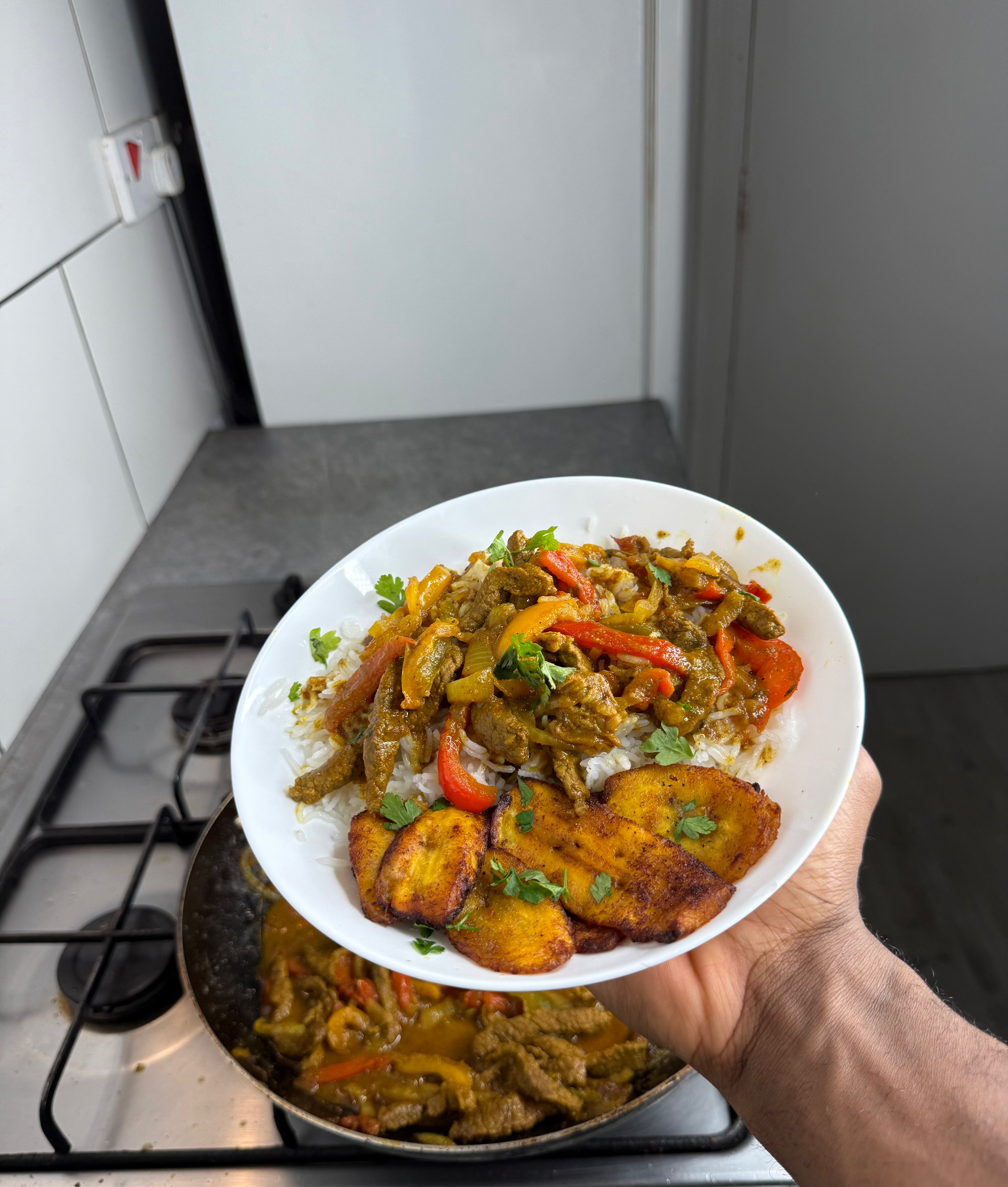 Jamaican Curry Steak