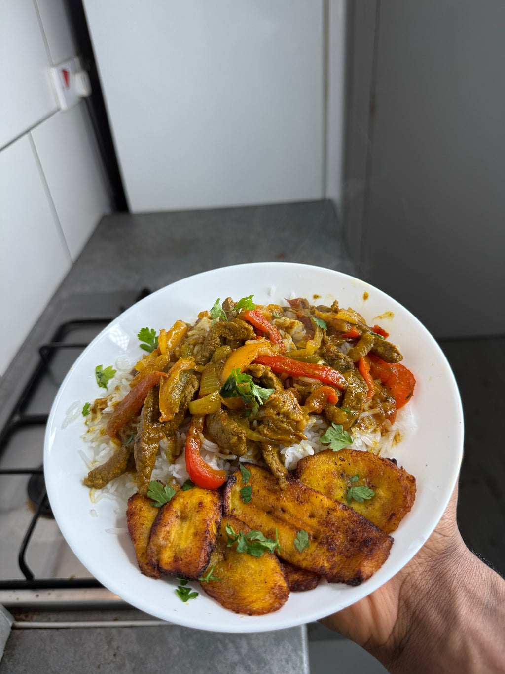 Jamaican Curry Steak