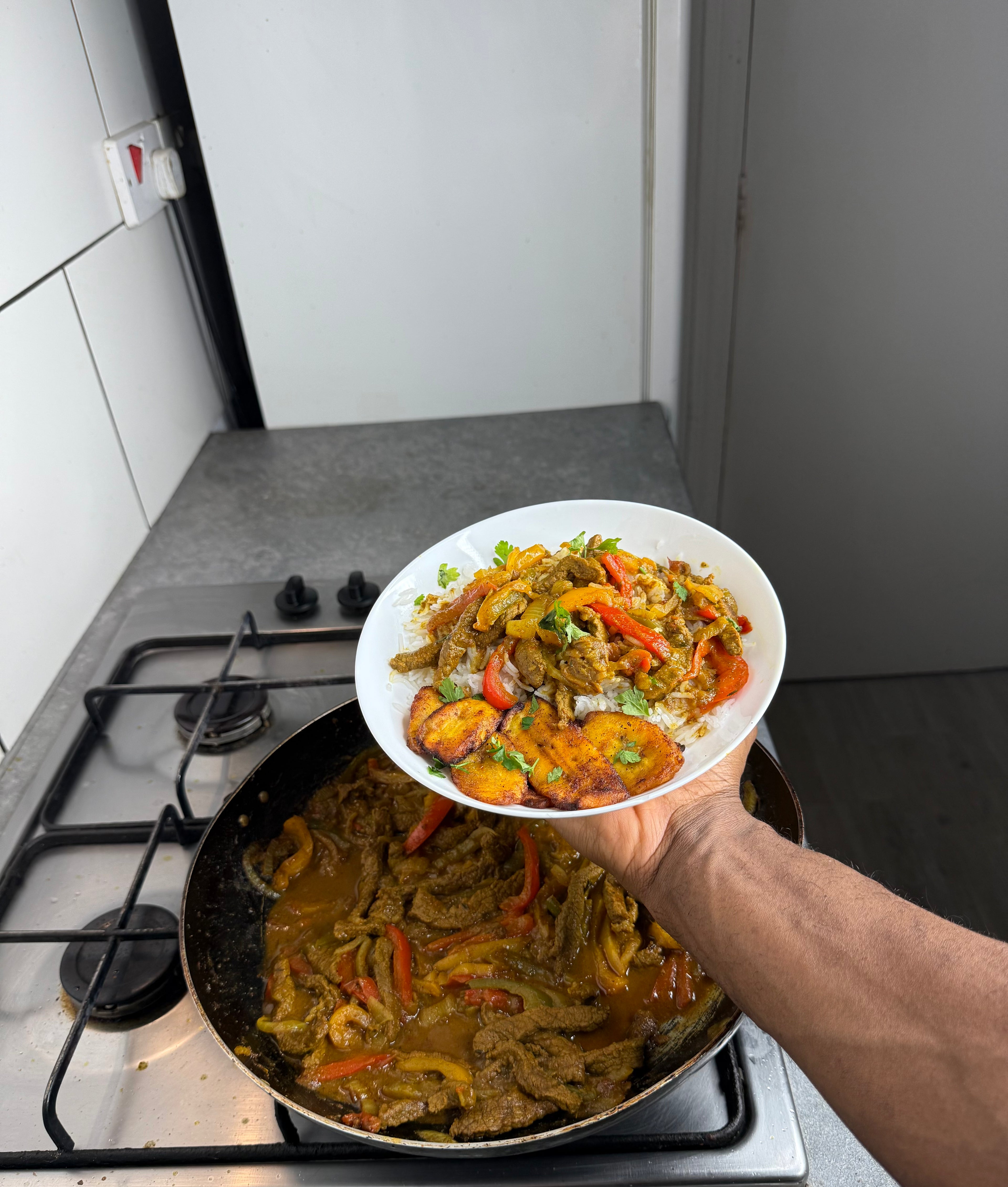 Jamaican Curry Steak