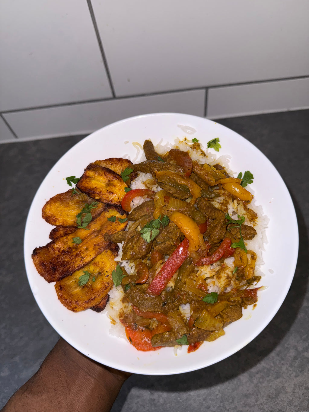 Jamaican Curry Steak