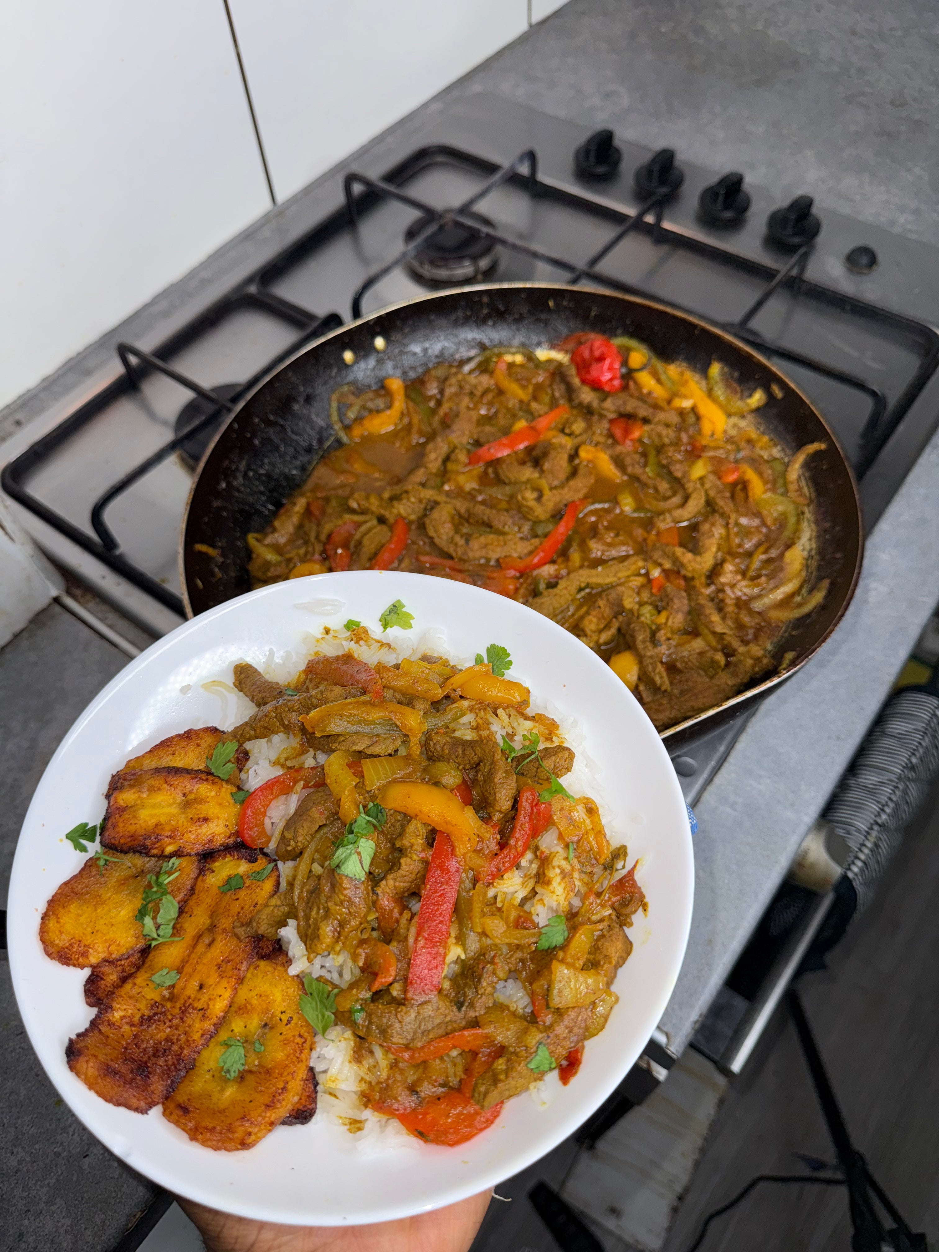 Jamaican Curry Steak