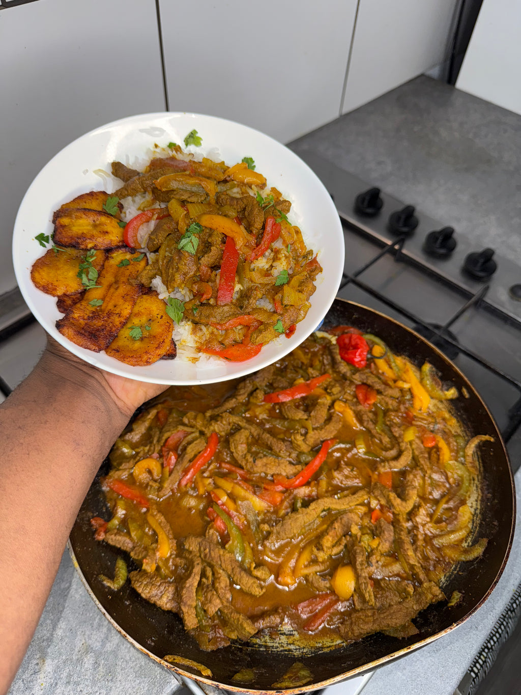 Jamaican Curry Steak