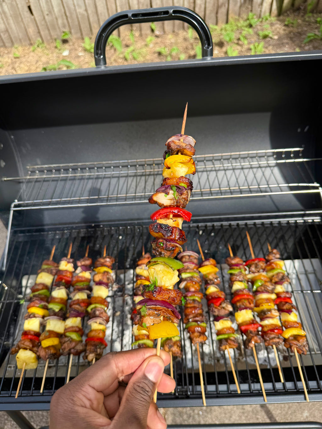 Jerk Chicken & Plantain Kebab Skewers