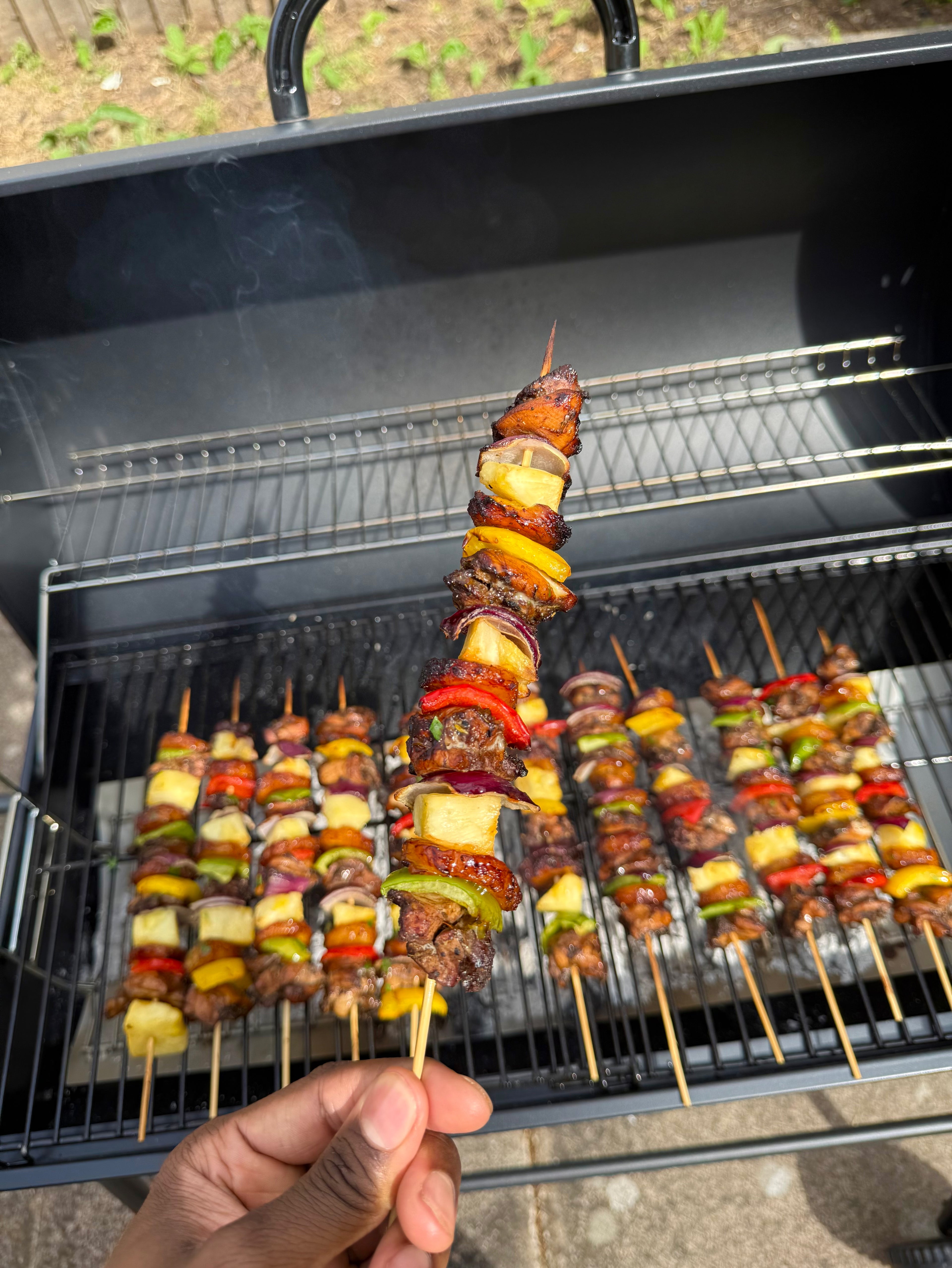 Jerk Chicken & Plantain Kebab Skewers
