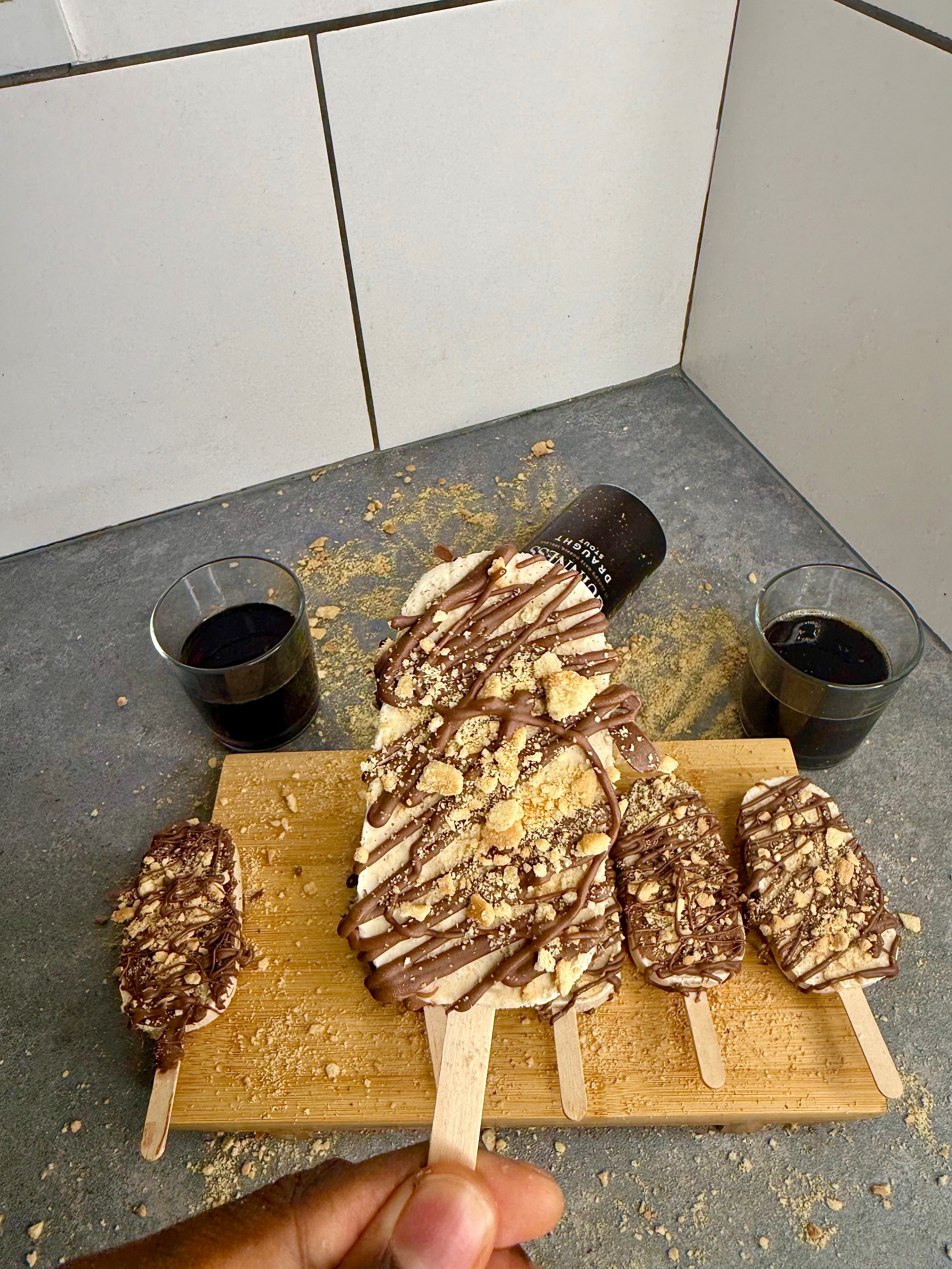 Jamaican Guinness Punch Magnums