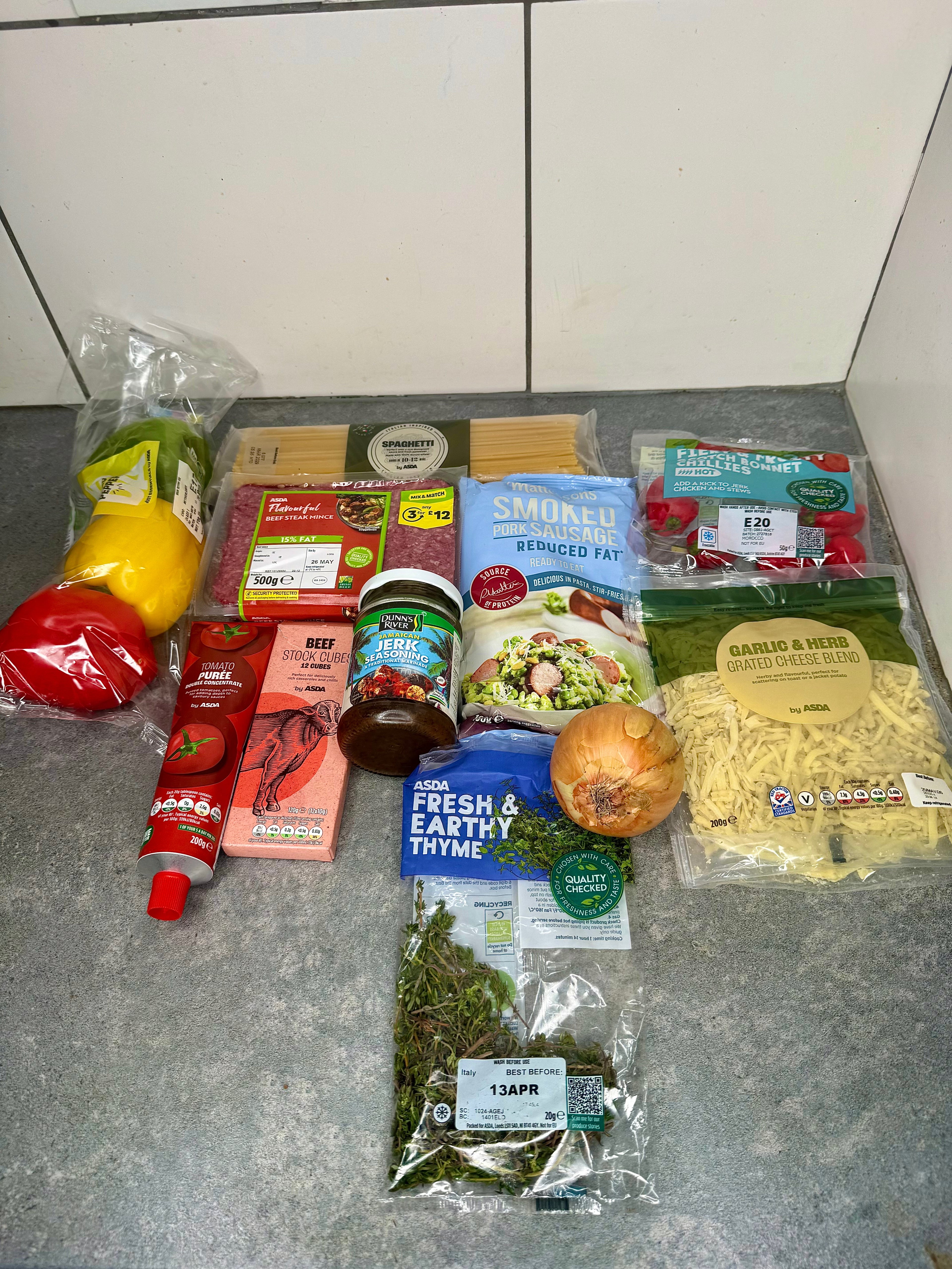 Jamaican Dirty Spaghetti