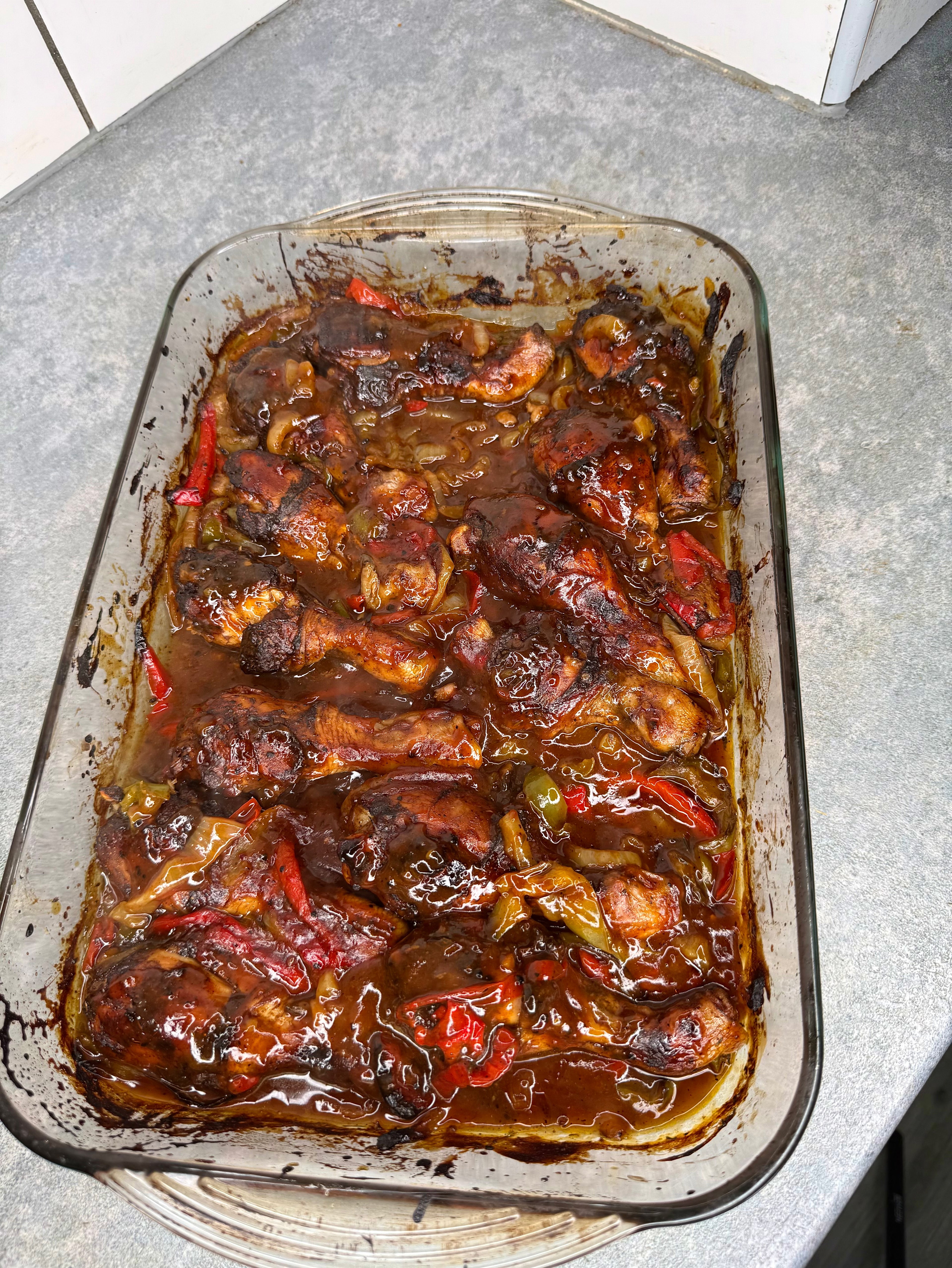 Jamaican Jerk BBQ Baked Drumsticks