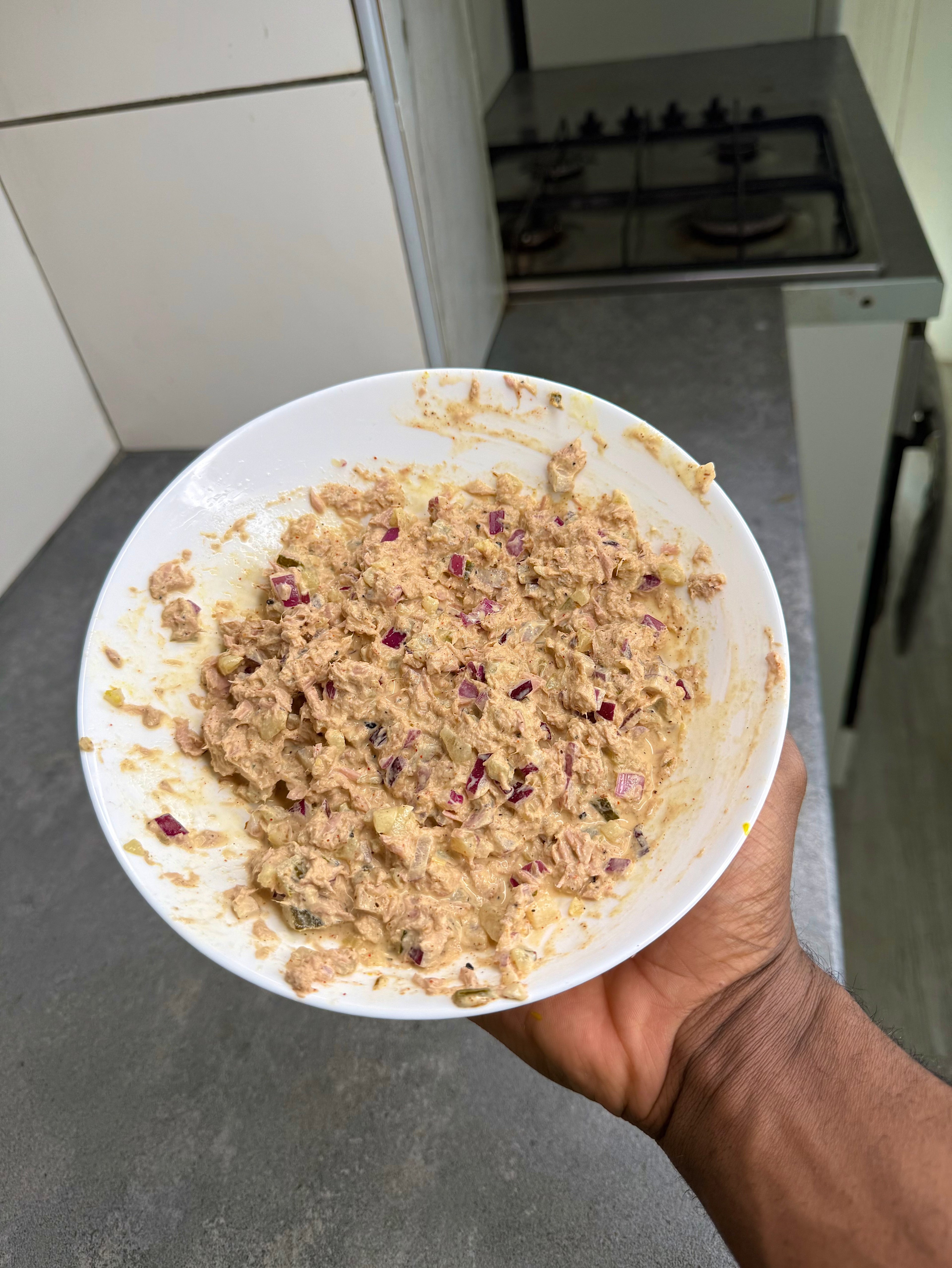 Jamaican Spice Bun Jerk Tuna Melt
