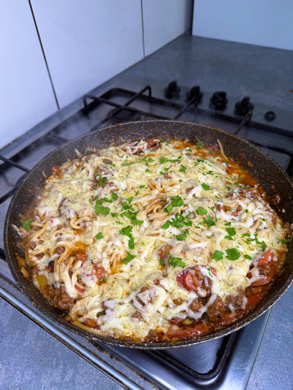 Jamaican Dirty Spaghetti