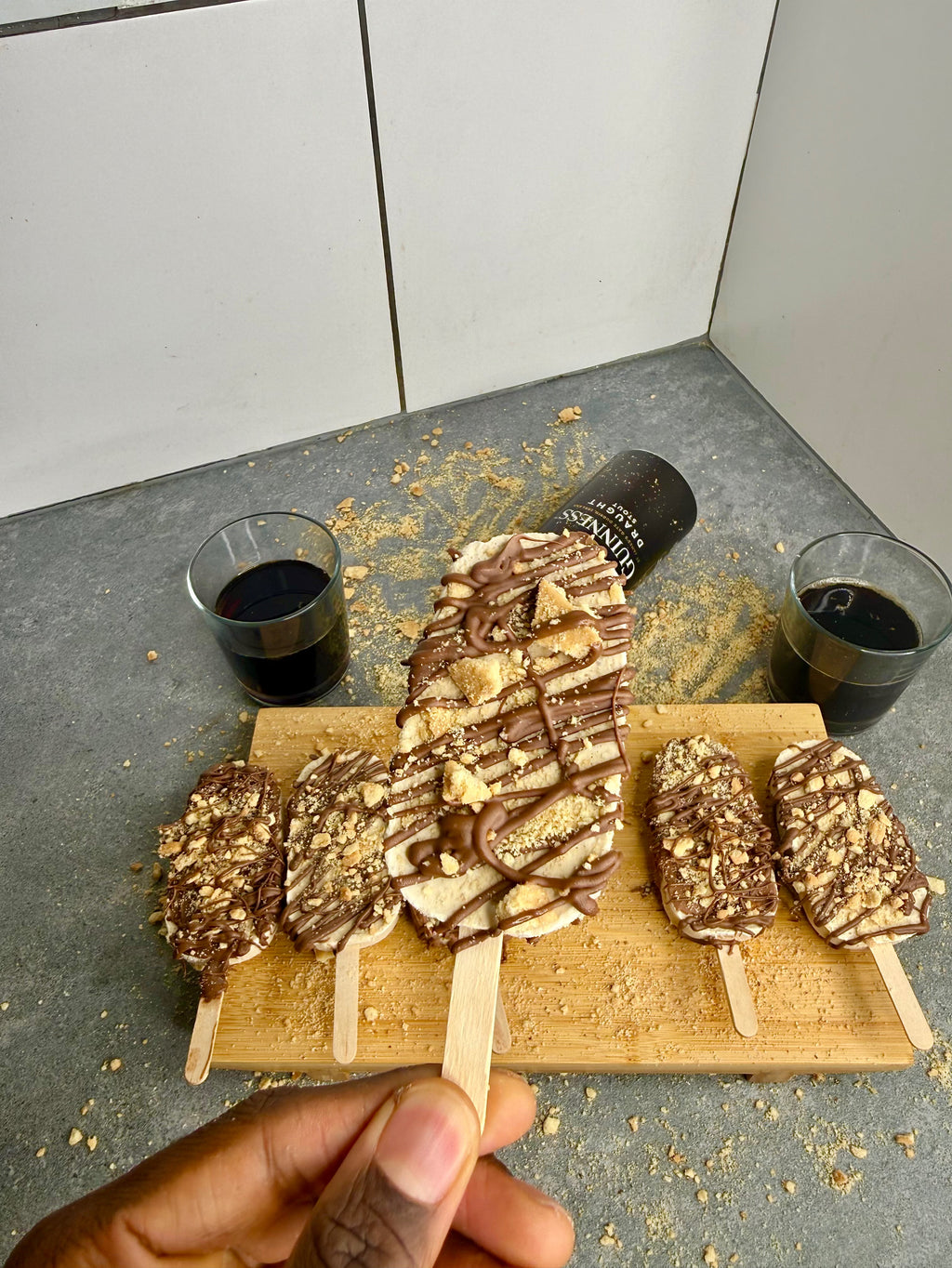 Jamaican Guinness Punch Magnums