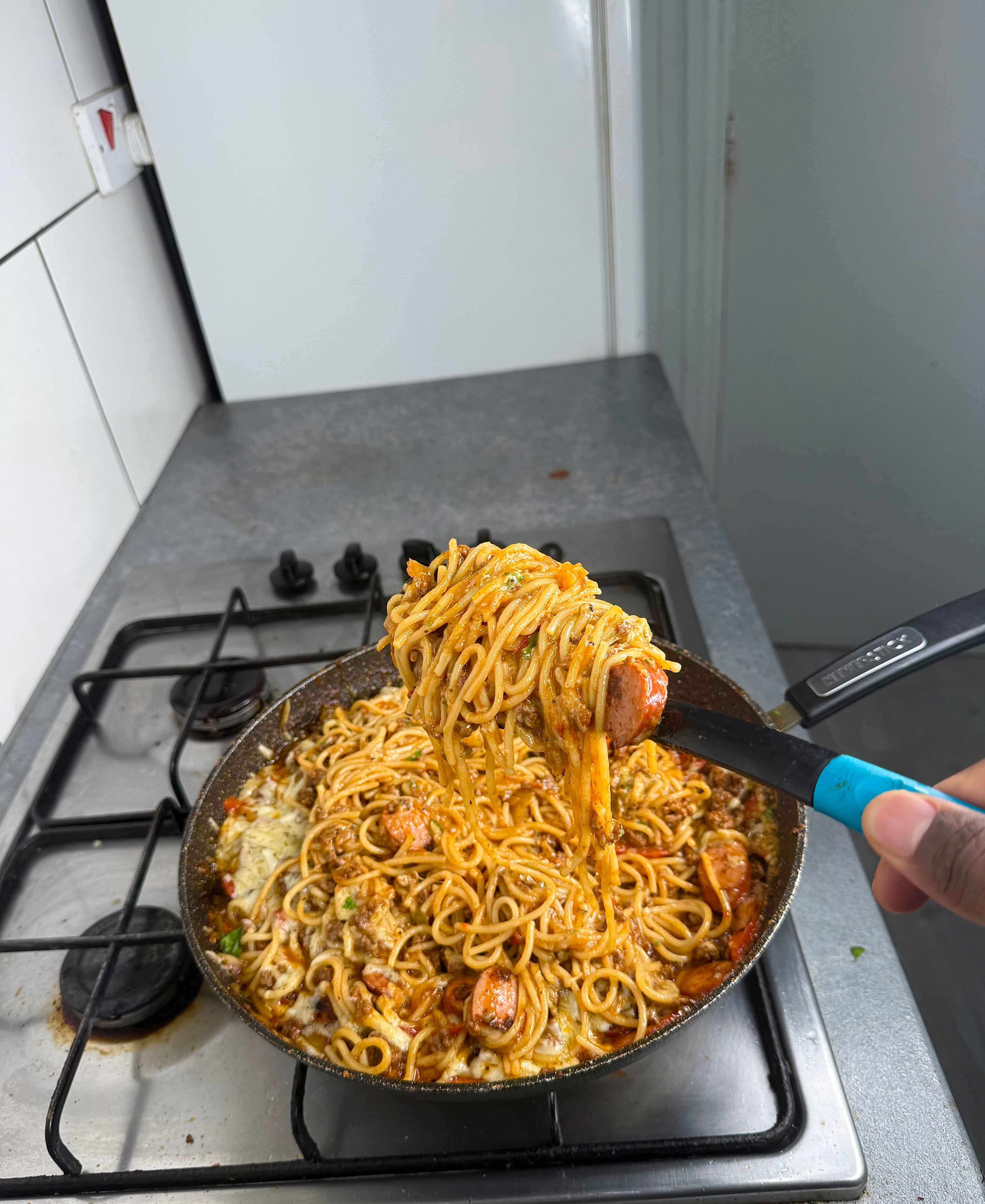 Jamaican Dirty Spaghetti