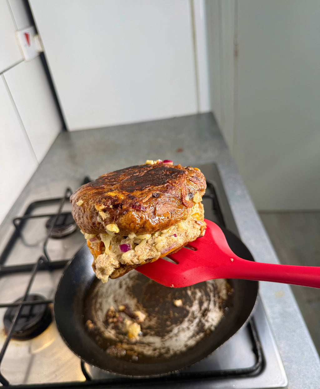 Jamaican Spice Bun Jerk Tuna Melt