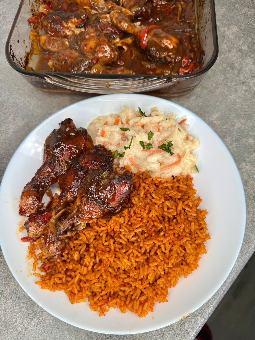 Jamaican Jerk BBQ Baked Drumsticks