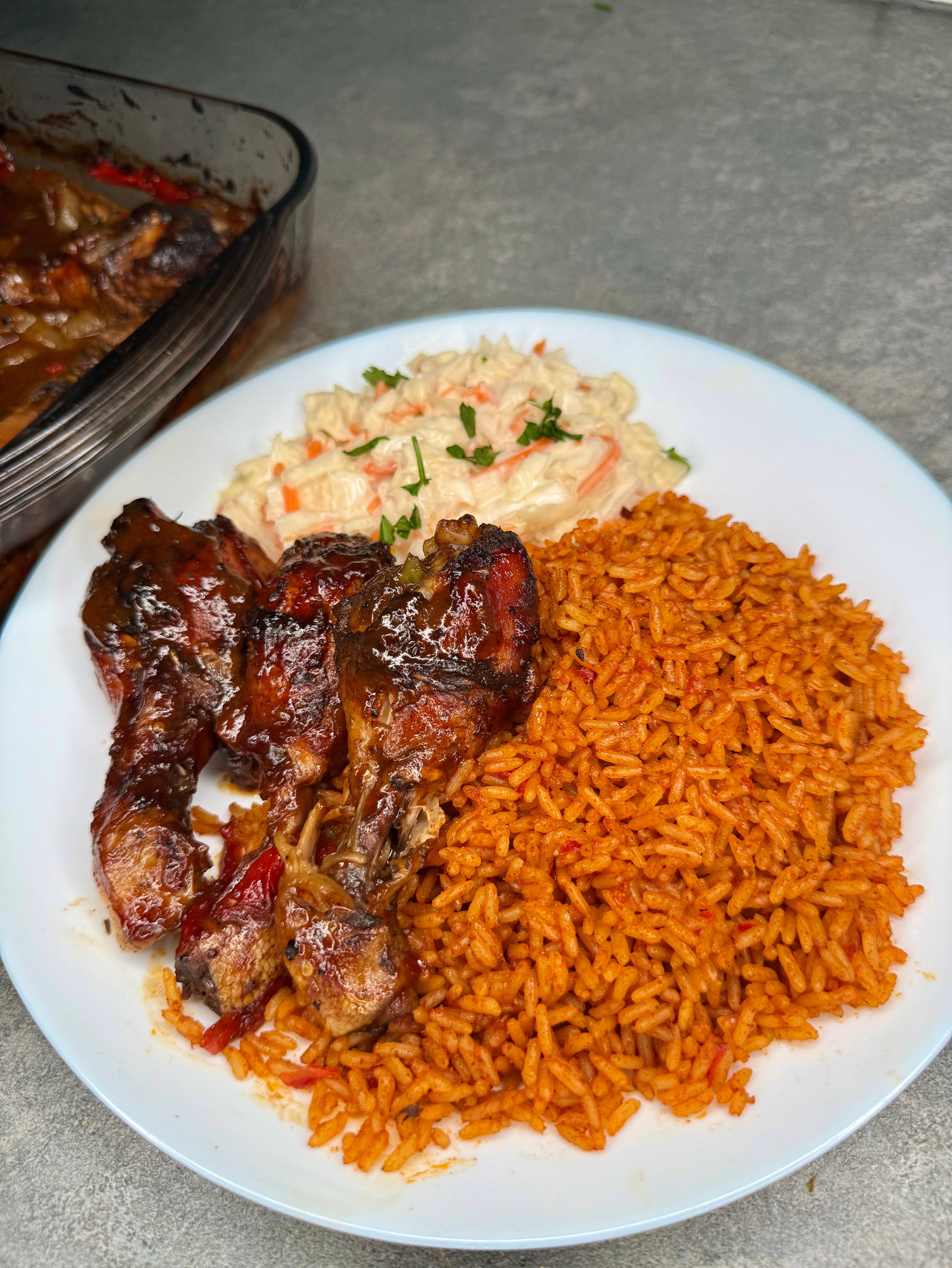 Jamaican Jerk BBQ Baked Drumsticks