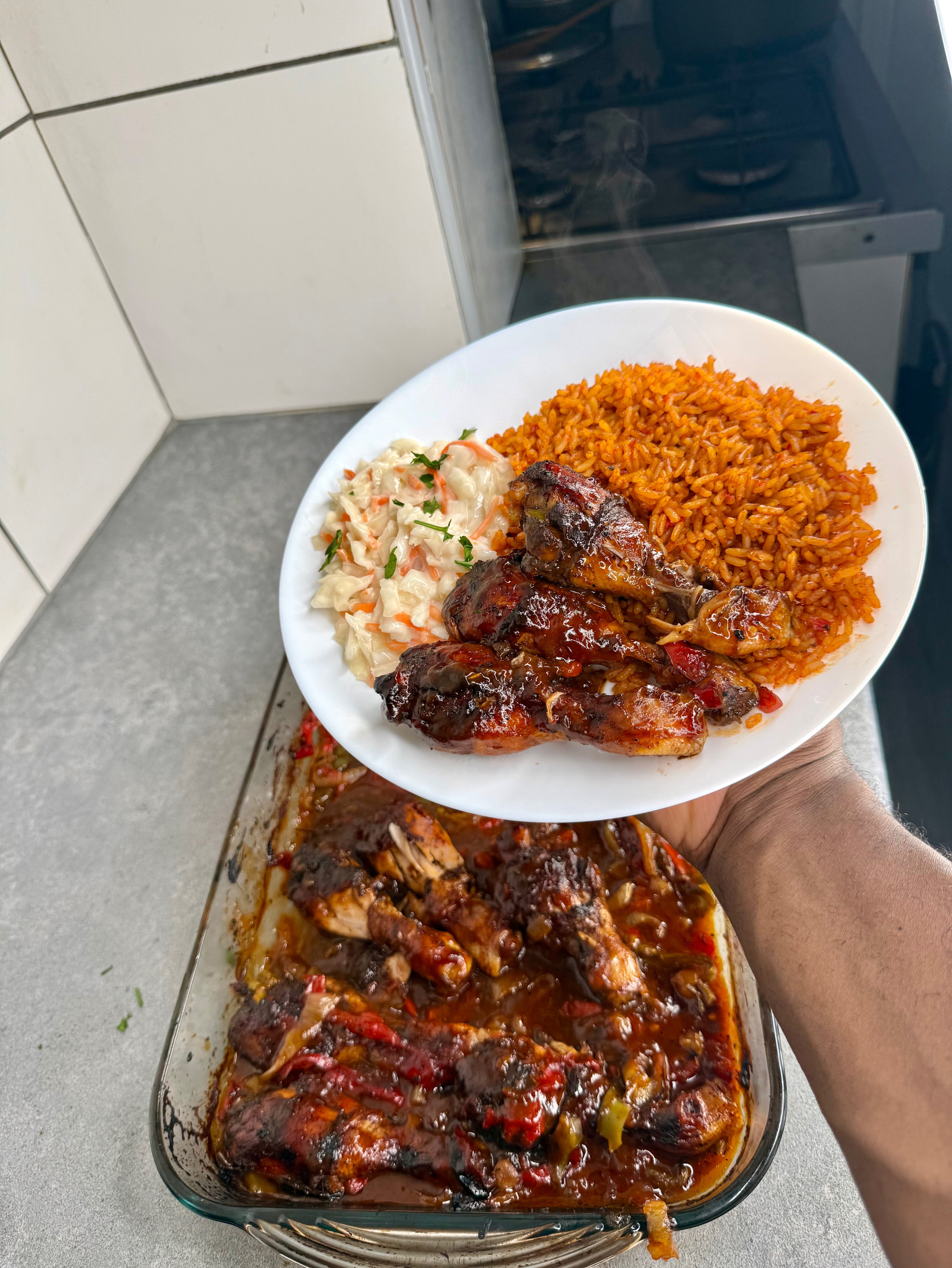 Jamaican Jerk BBQ Baked Drumsticks