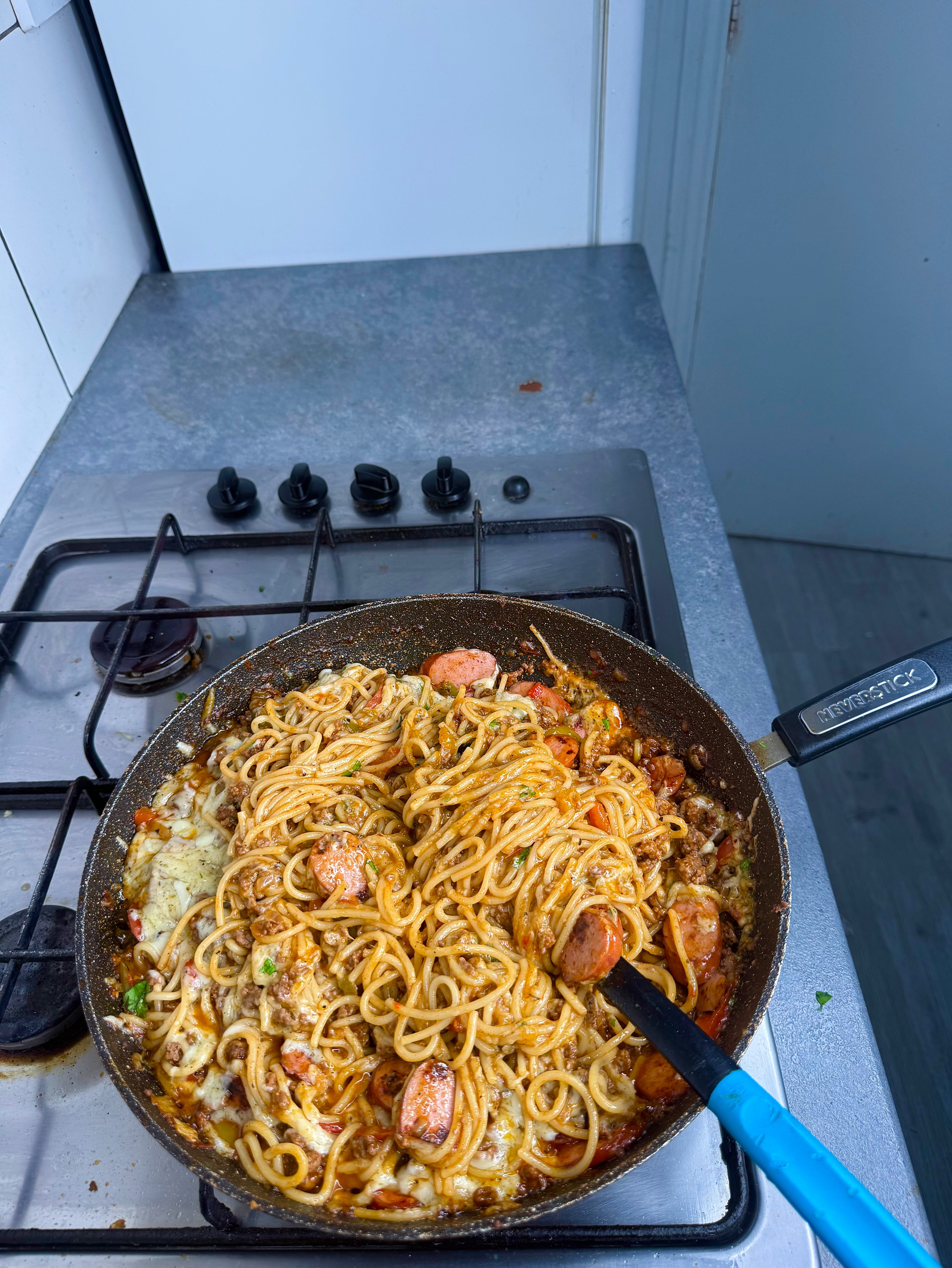 Jamaican Dirty Spaghetti