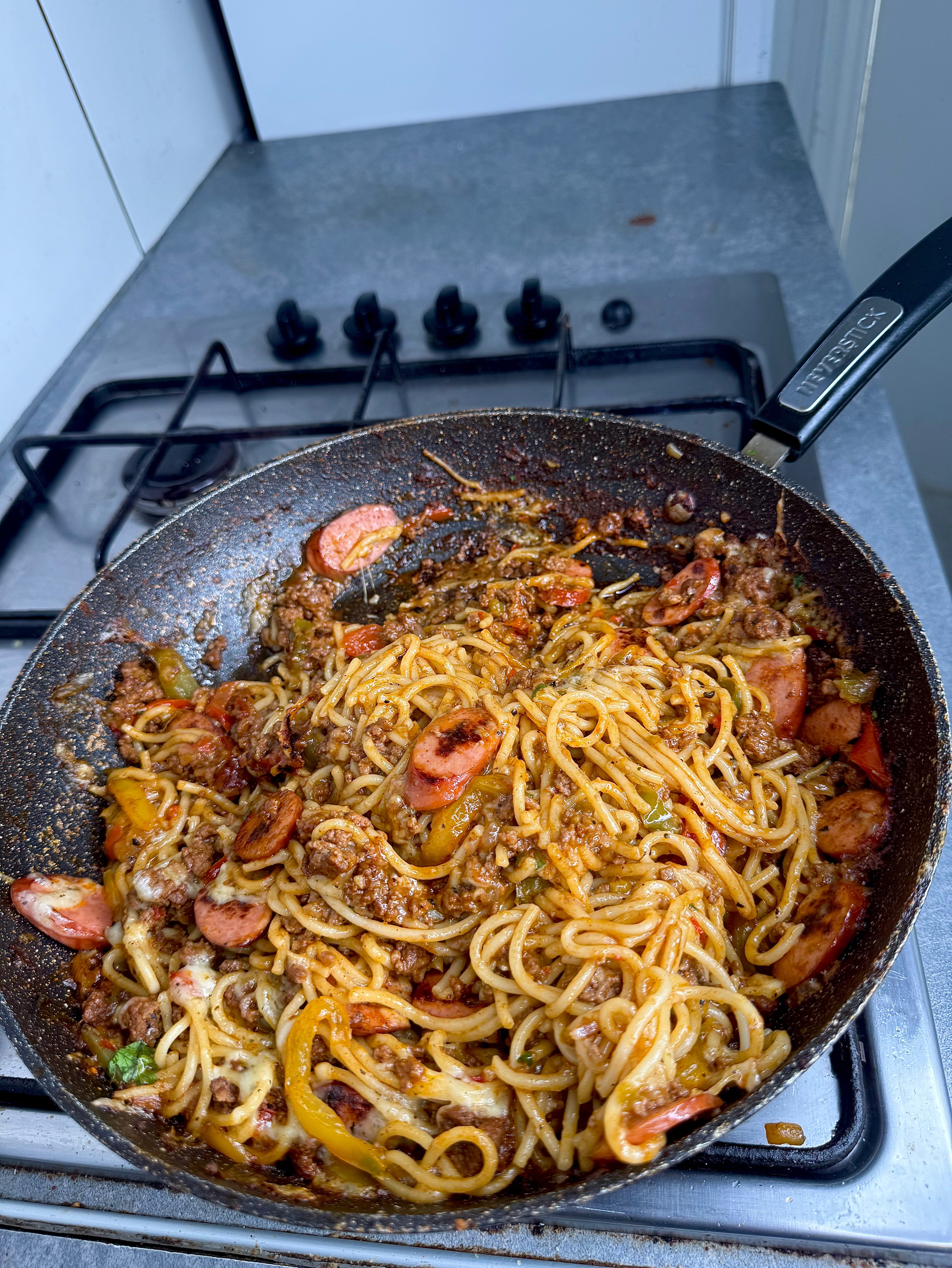 Jamaican Dirty Spaghetti