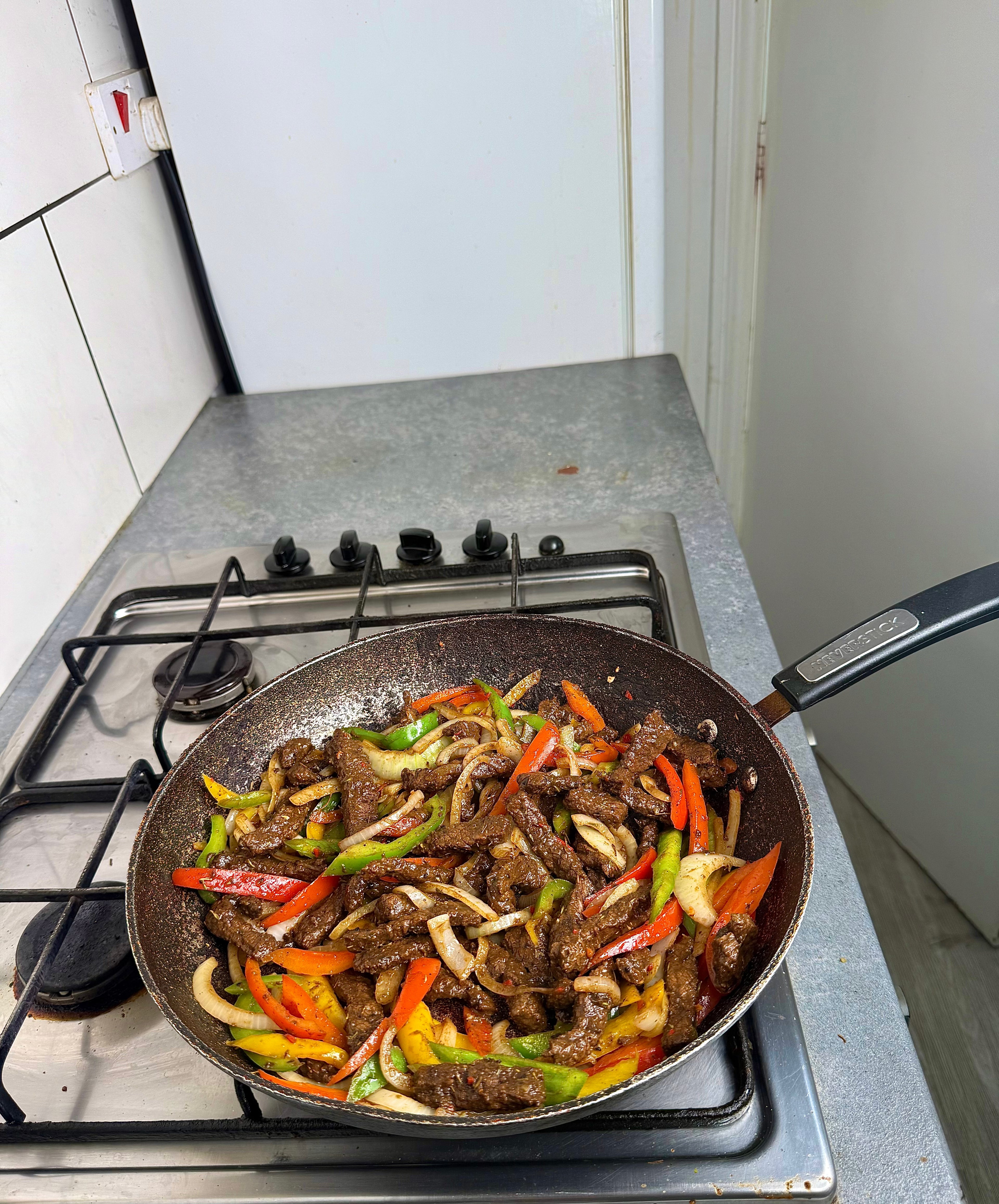 Pepper Steak Rasta Pasta