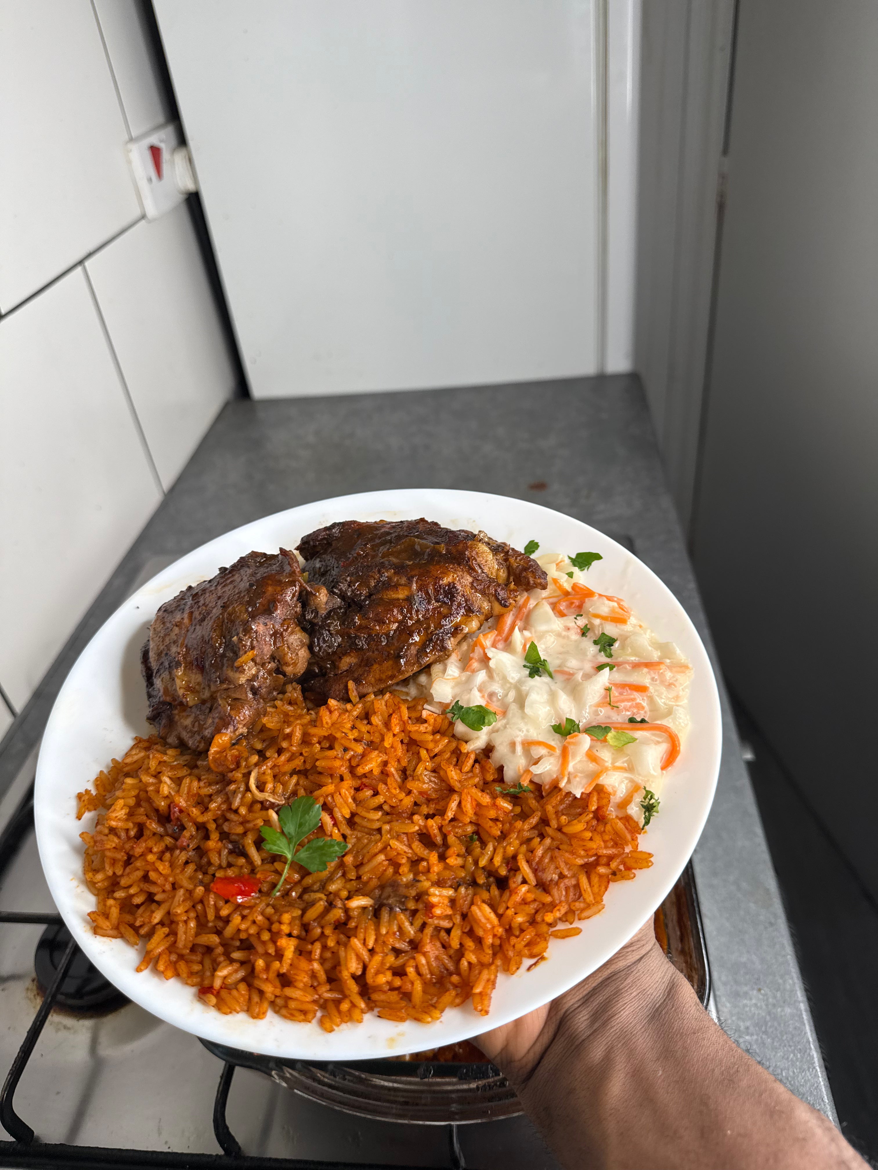 Jamaican Baked Chicken Thighs