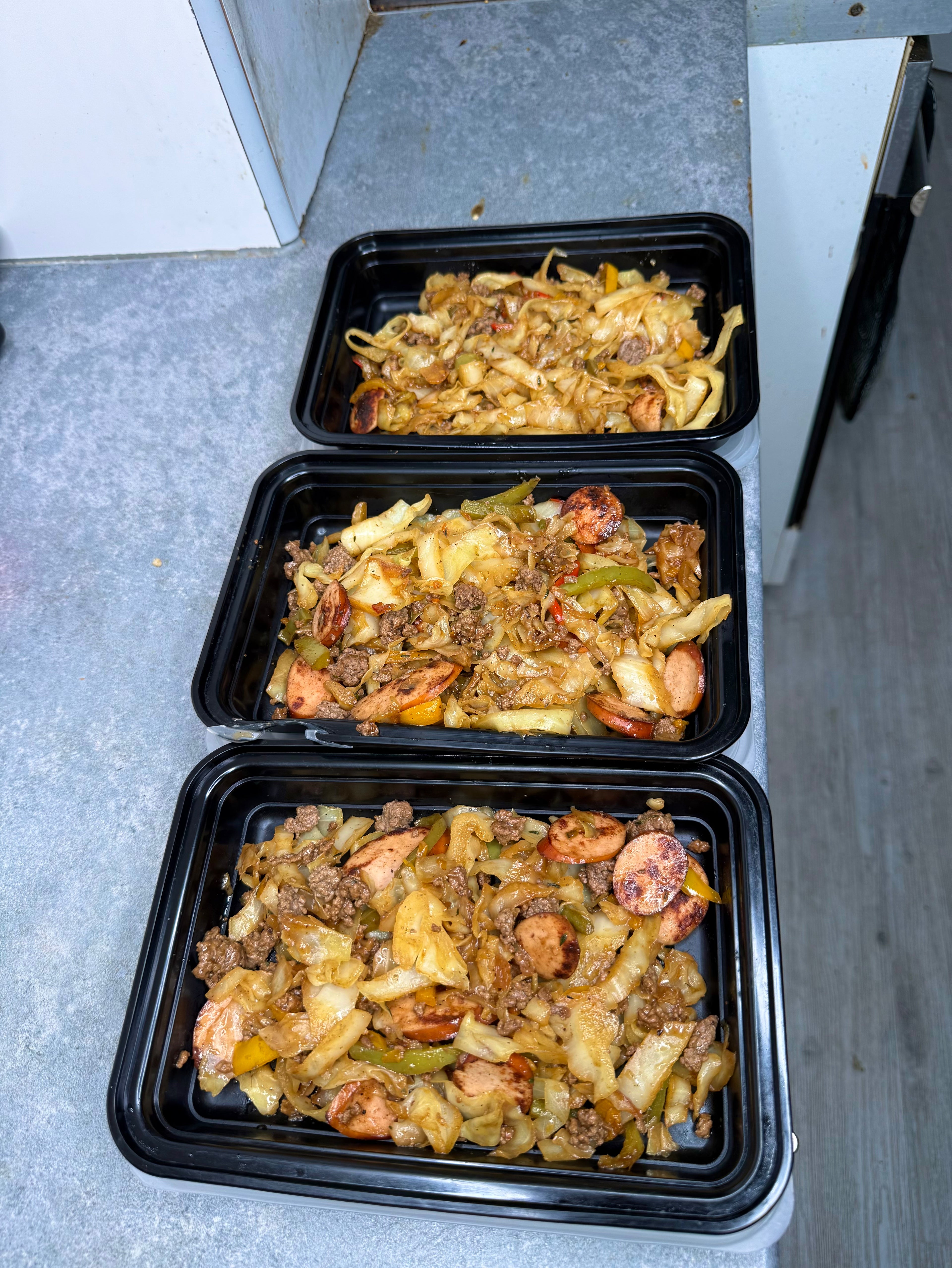 Jamaican Dirty Cabbage