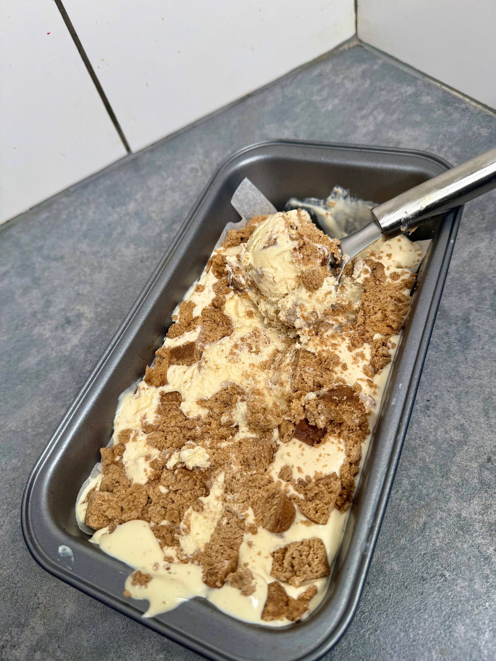 Jamaican Rum & Bun Ice Cream