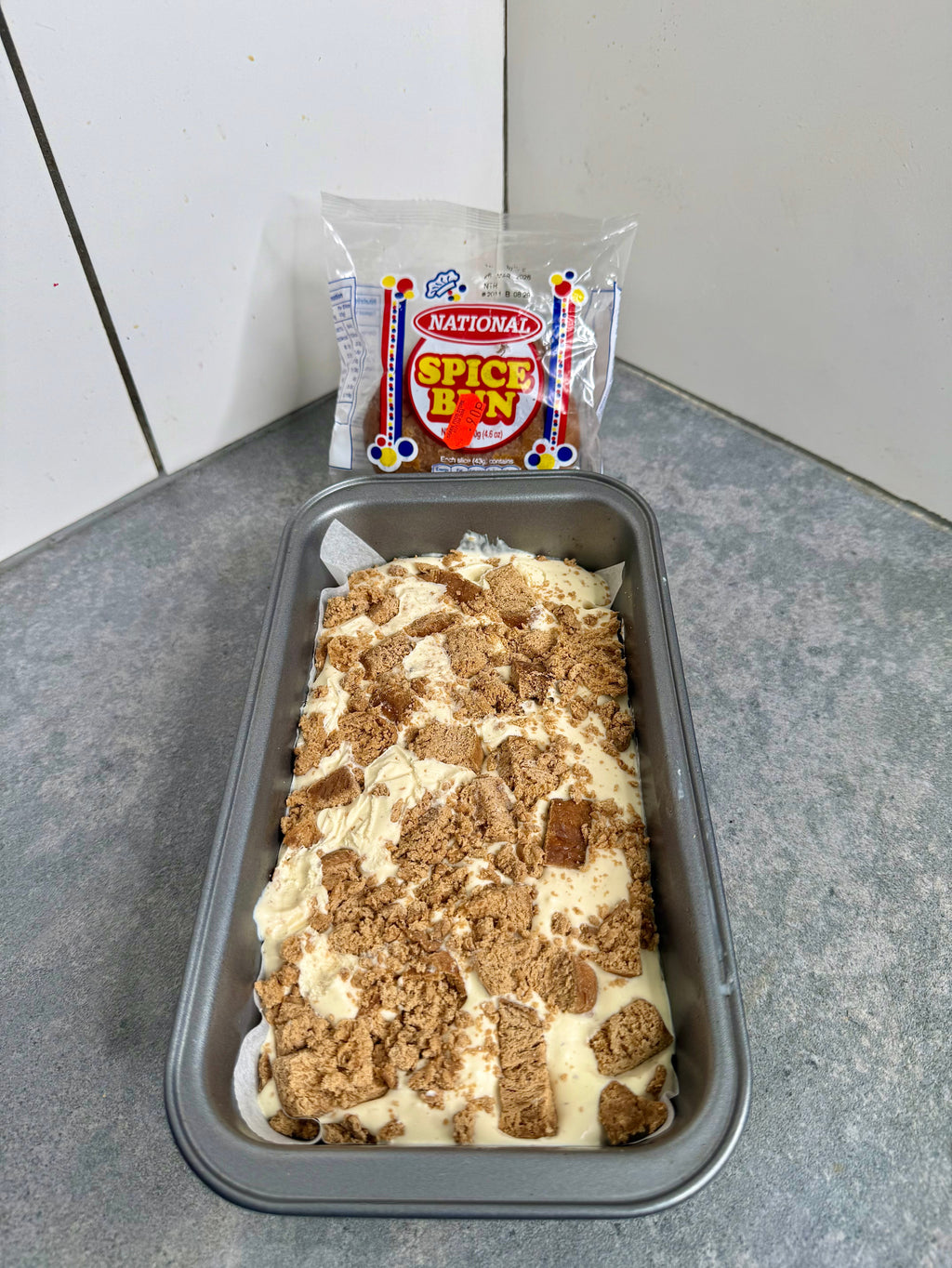 Jamaican Rum & Bun Ice Cream