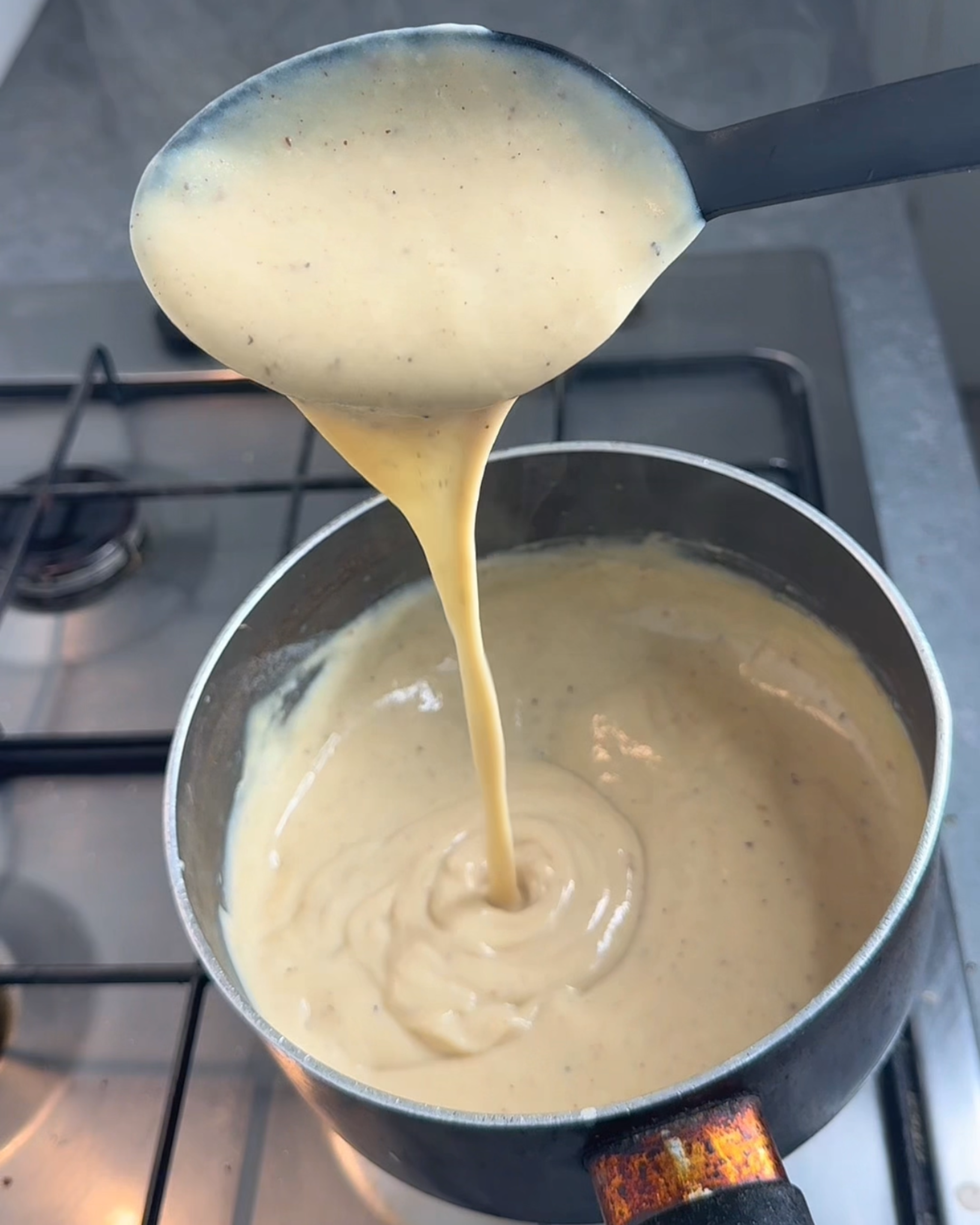 Jamaican Plantain Apple Crumble w/Rum Cream Custard